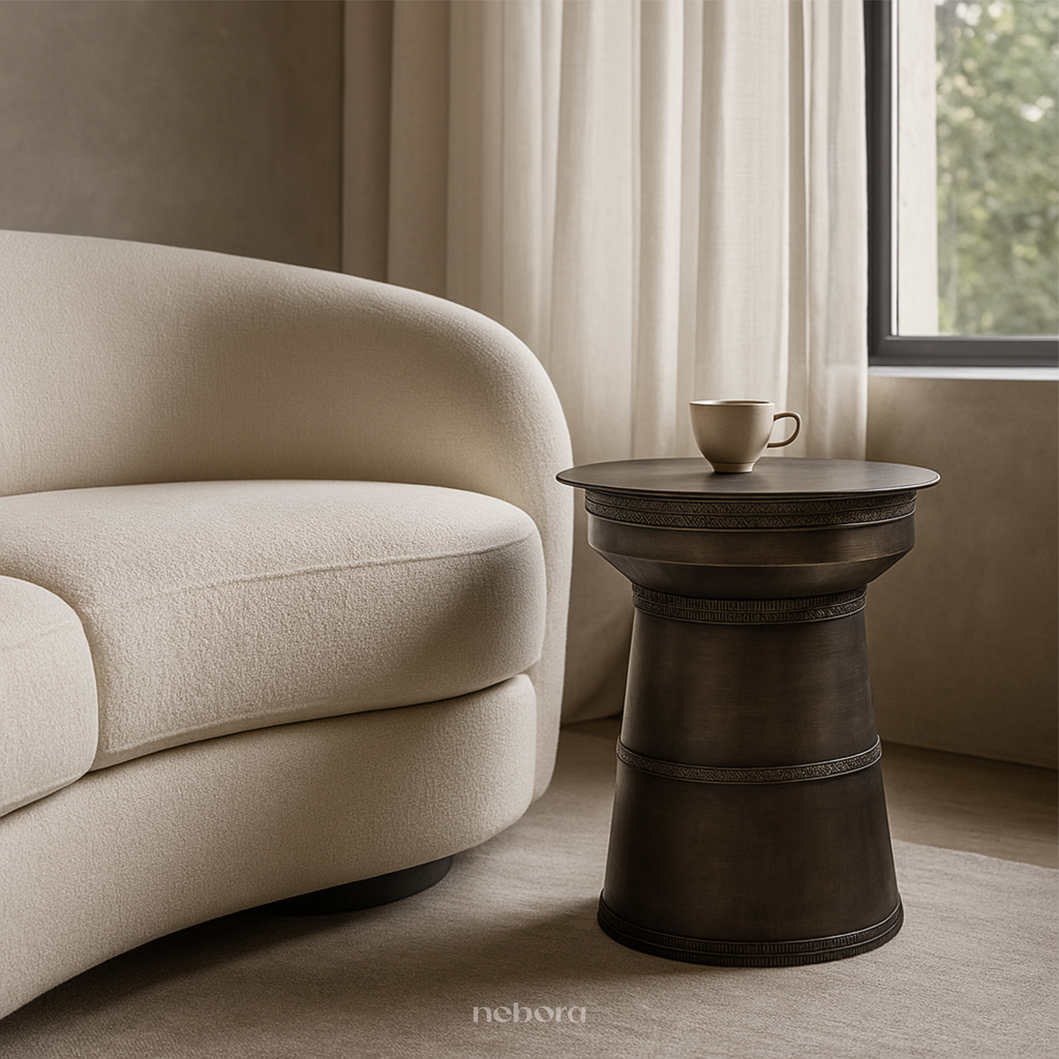 Ravenna Metal Side Table