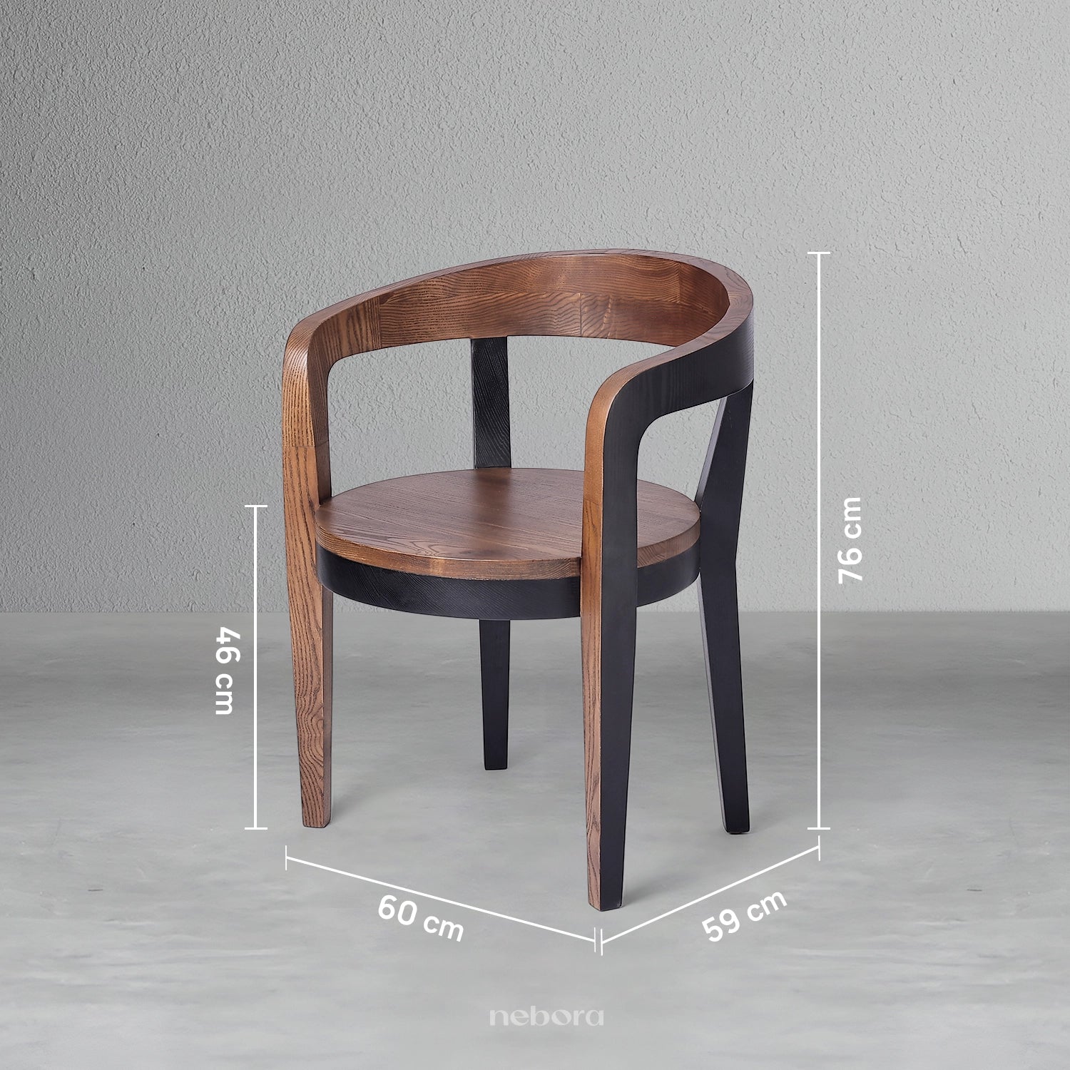 Obsidian Chair | Chair - Nebora