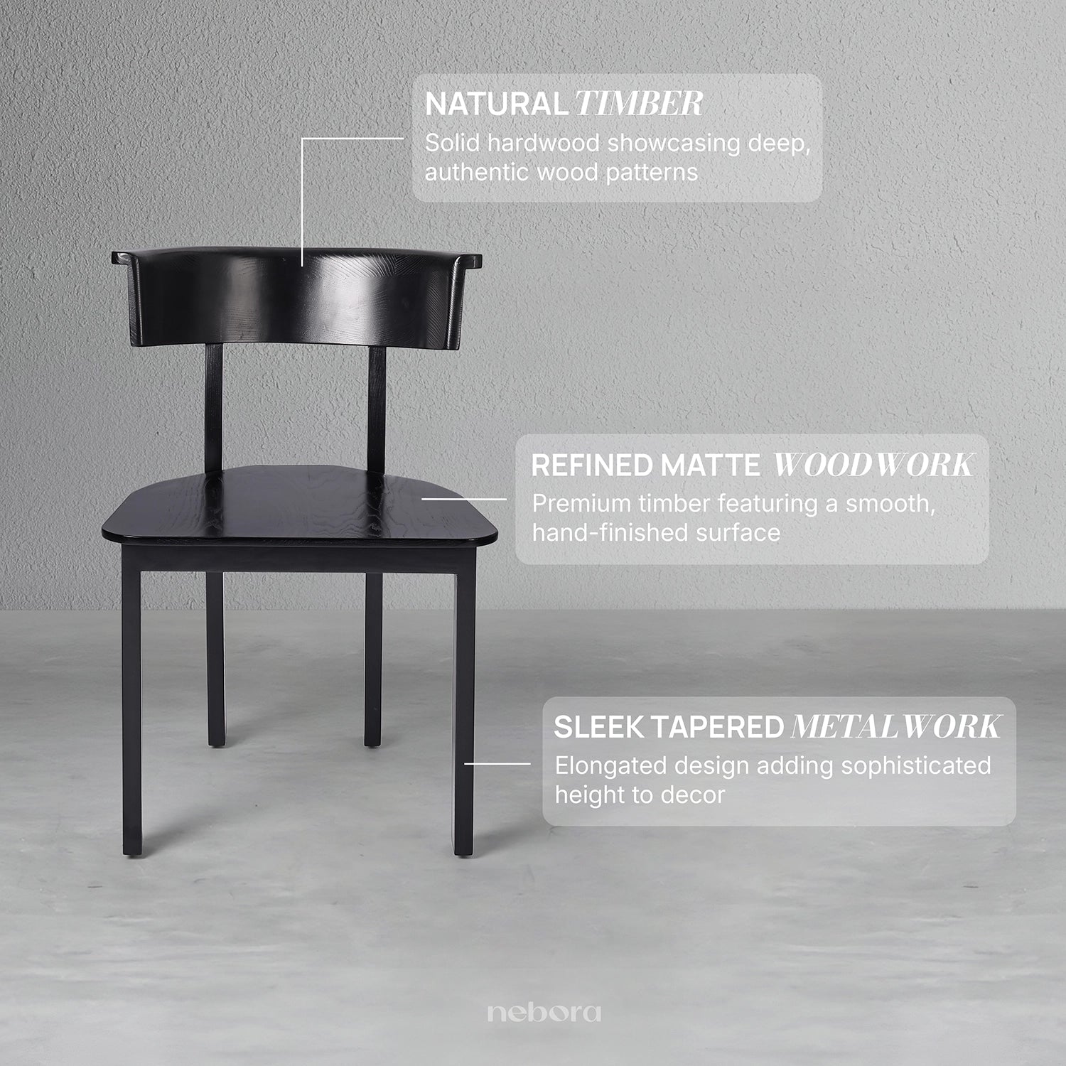 Kato Chair | Chair - Nebora
