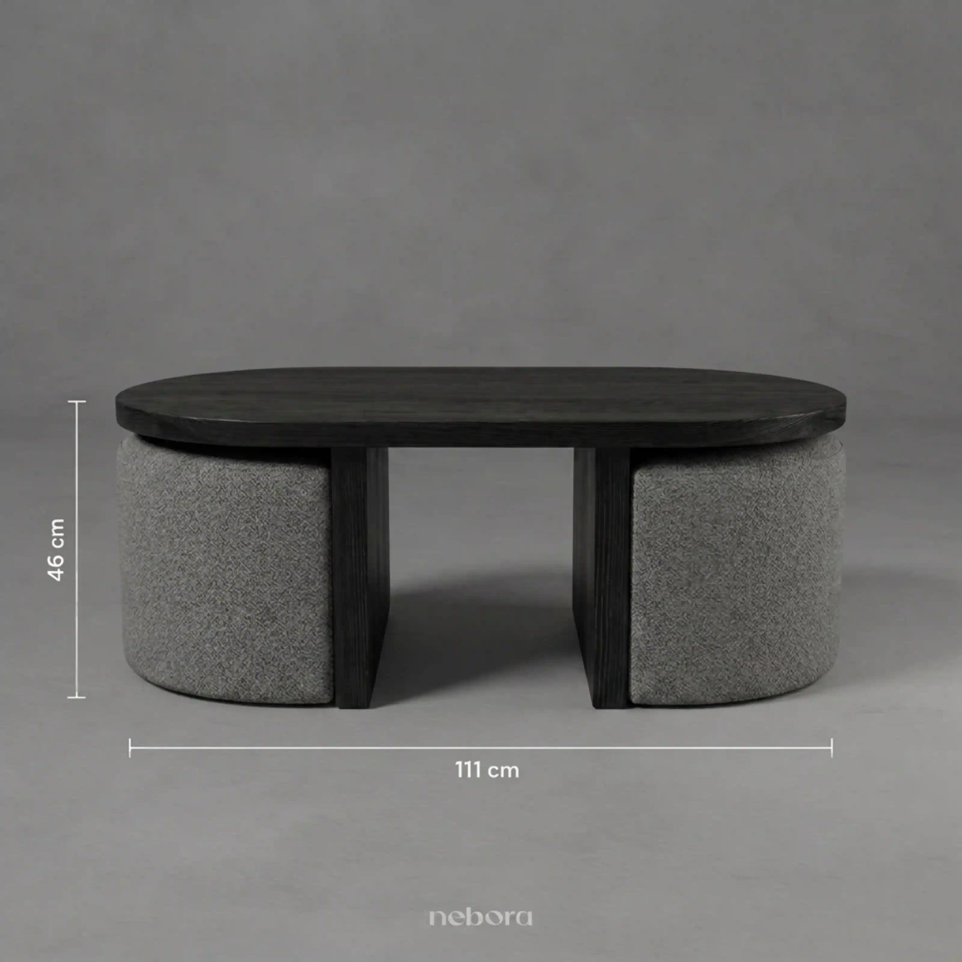 Comor Coffee Table Black | Coffee Tables - Nebora