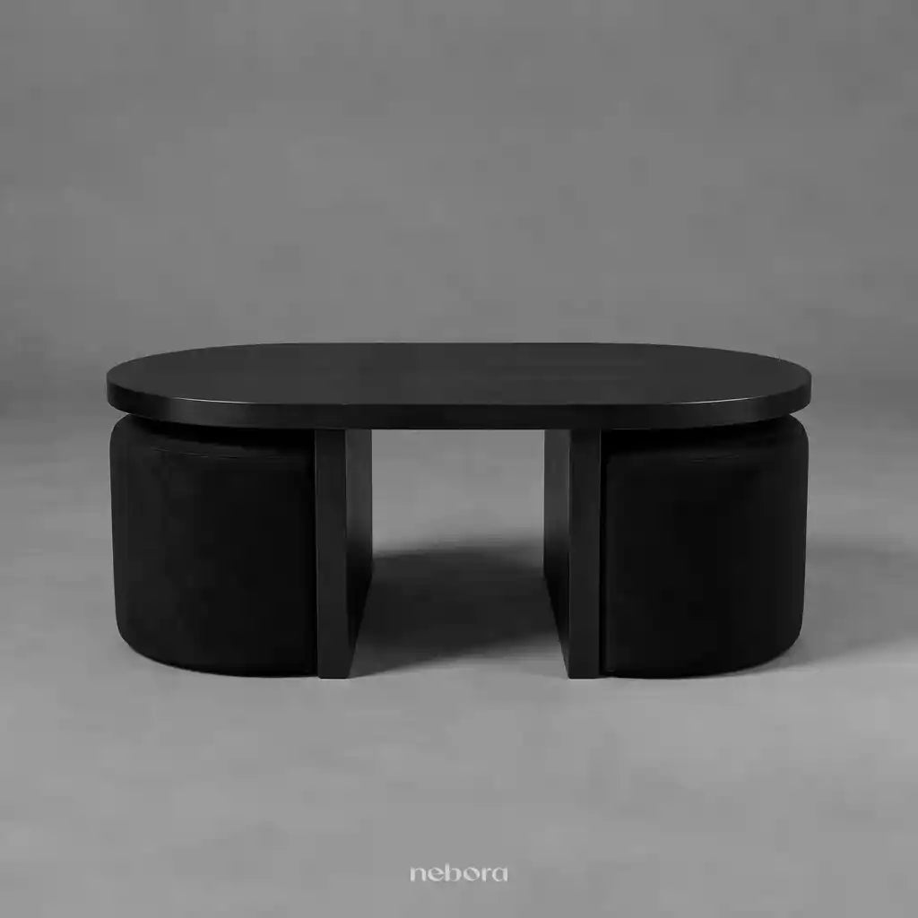 Comor Coffee Table Black | Coffee Tables - Nebora