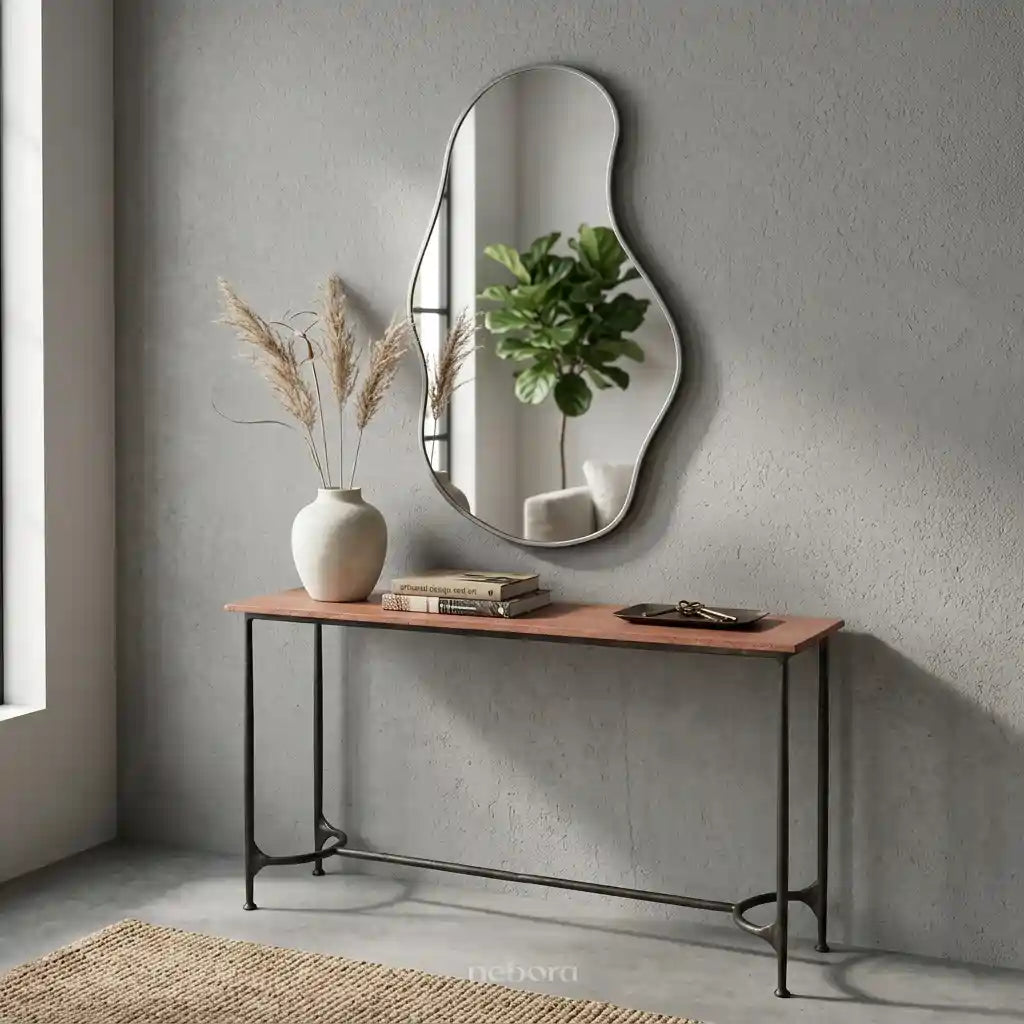 Glacia Wall Mirror | Wall Mirrors - Nebora