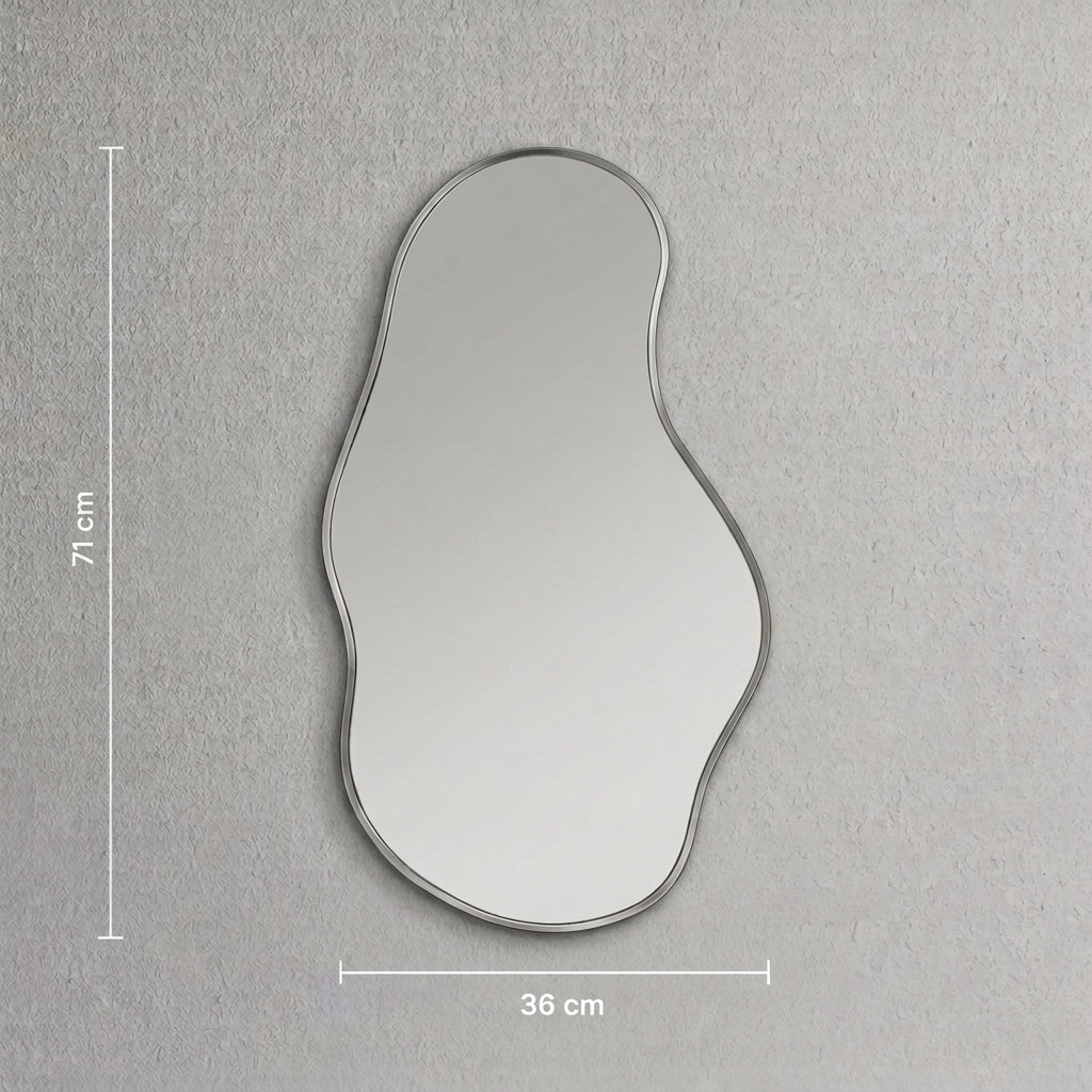 Glacia Wall Mirror | Wall Mirrors - Nebora