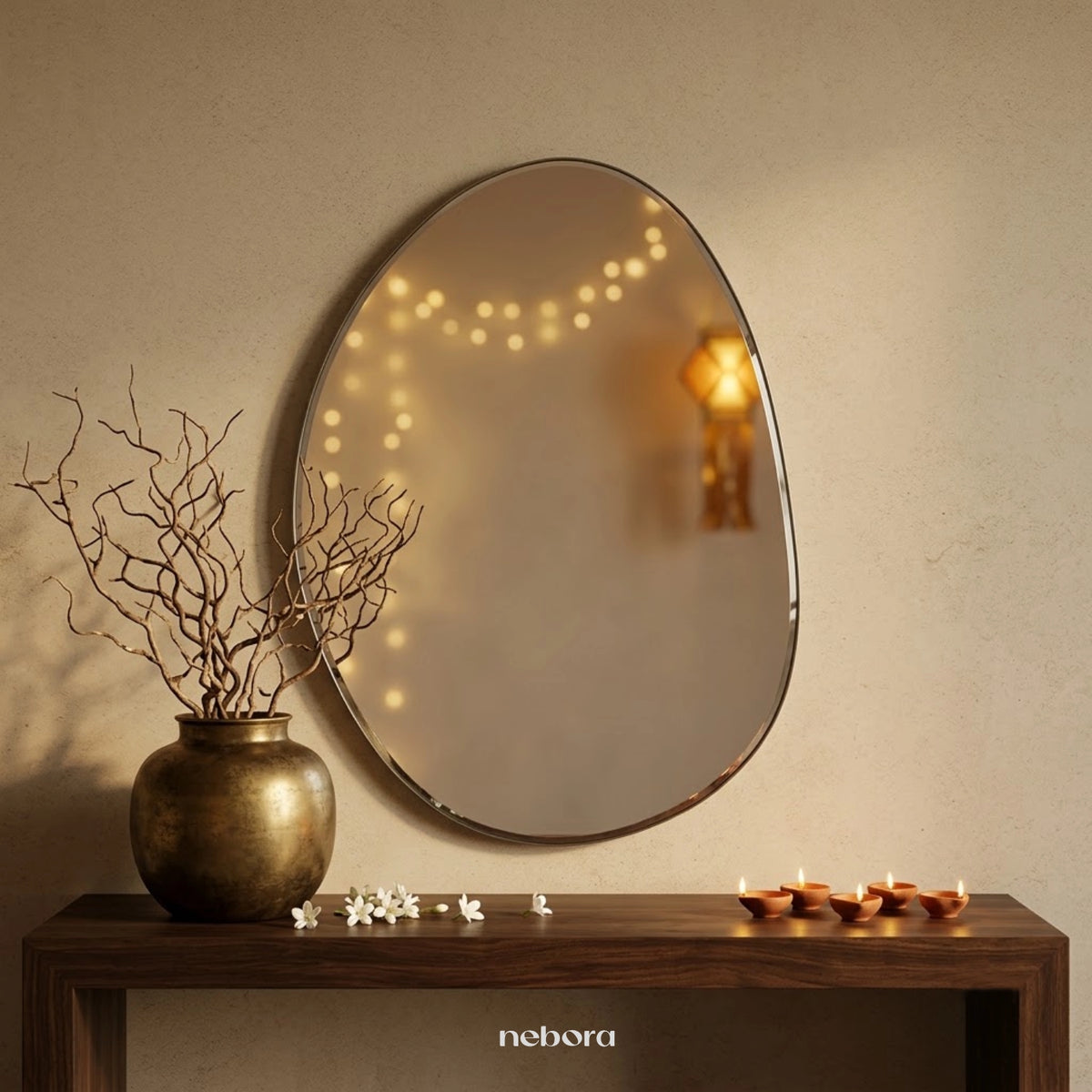 Ovian Wall Mirror | Wall Mirrors - Nebora