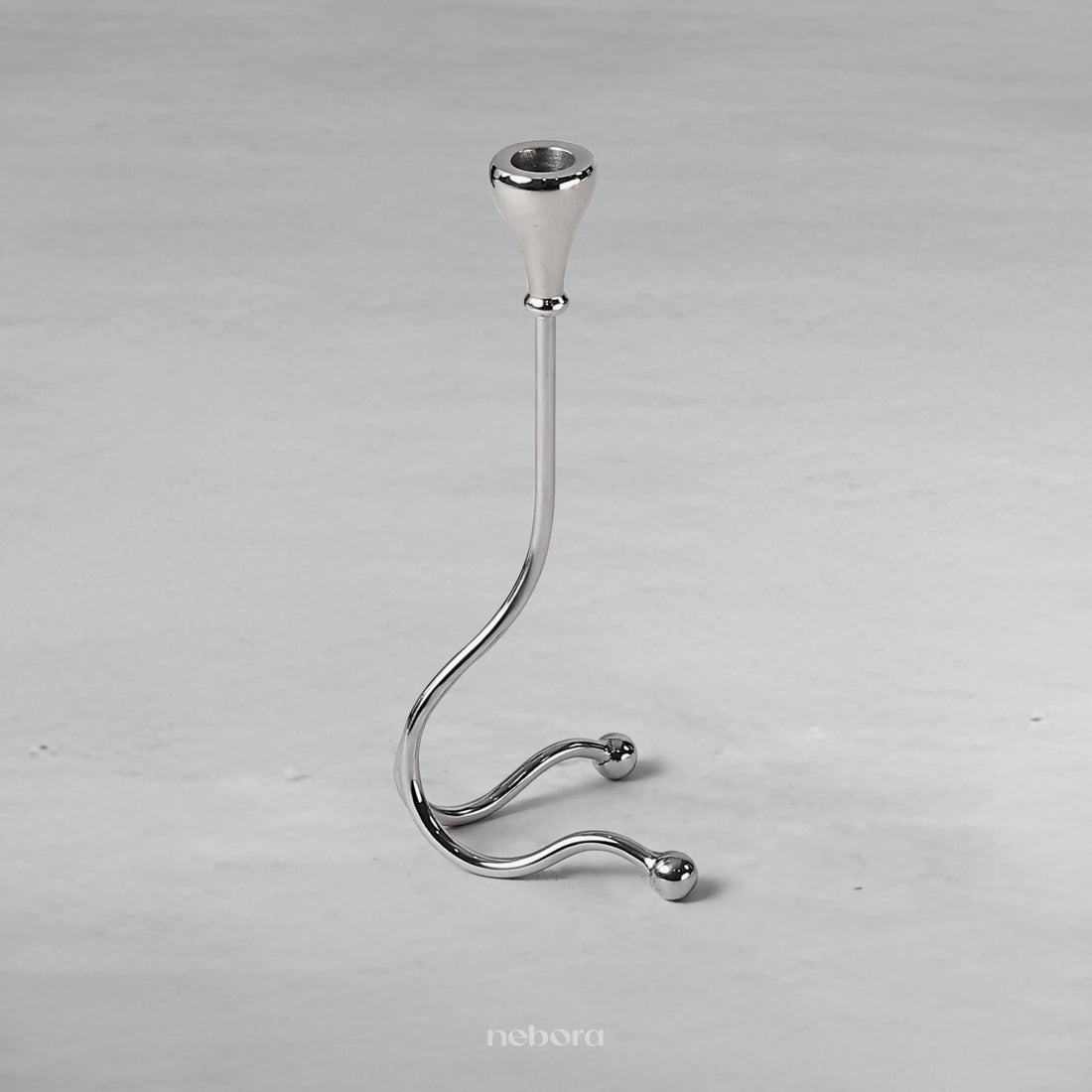 Ribbon Candle Holder 1 Tall