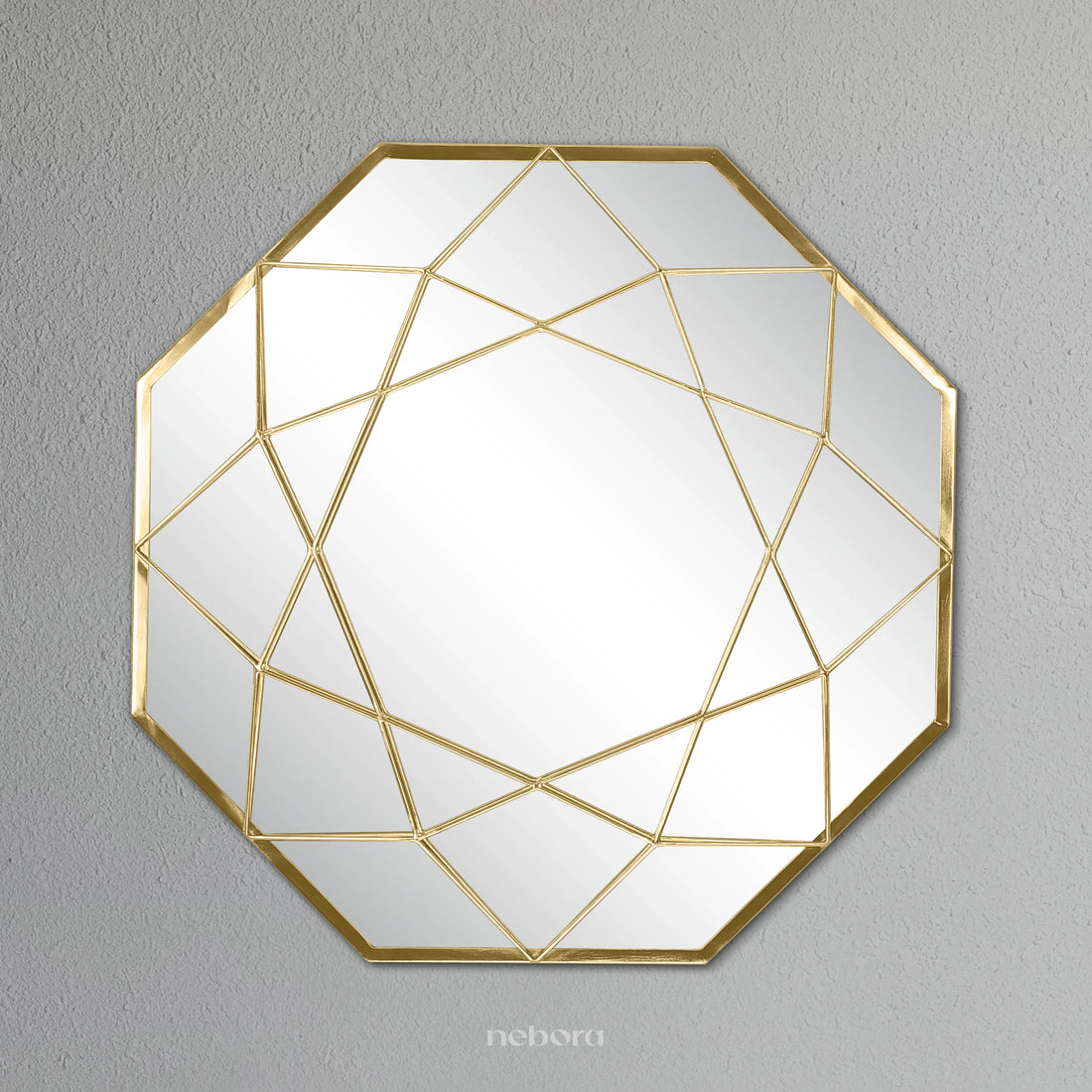 Gilded Prism Mirror