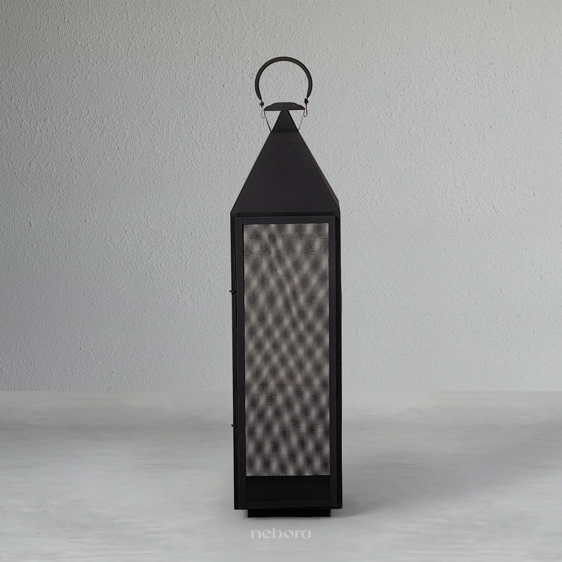 Black Mesh Lantern Small