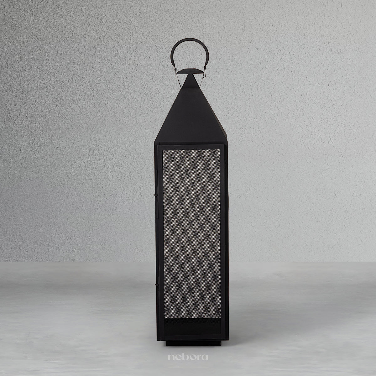 Black Mesh Lantern Small