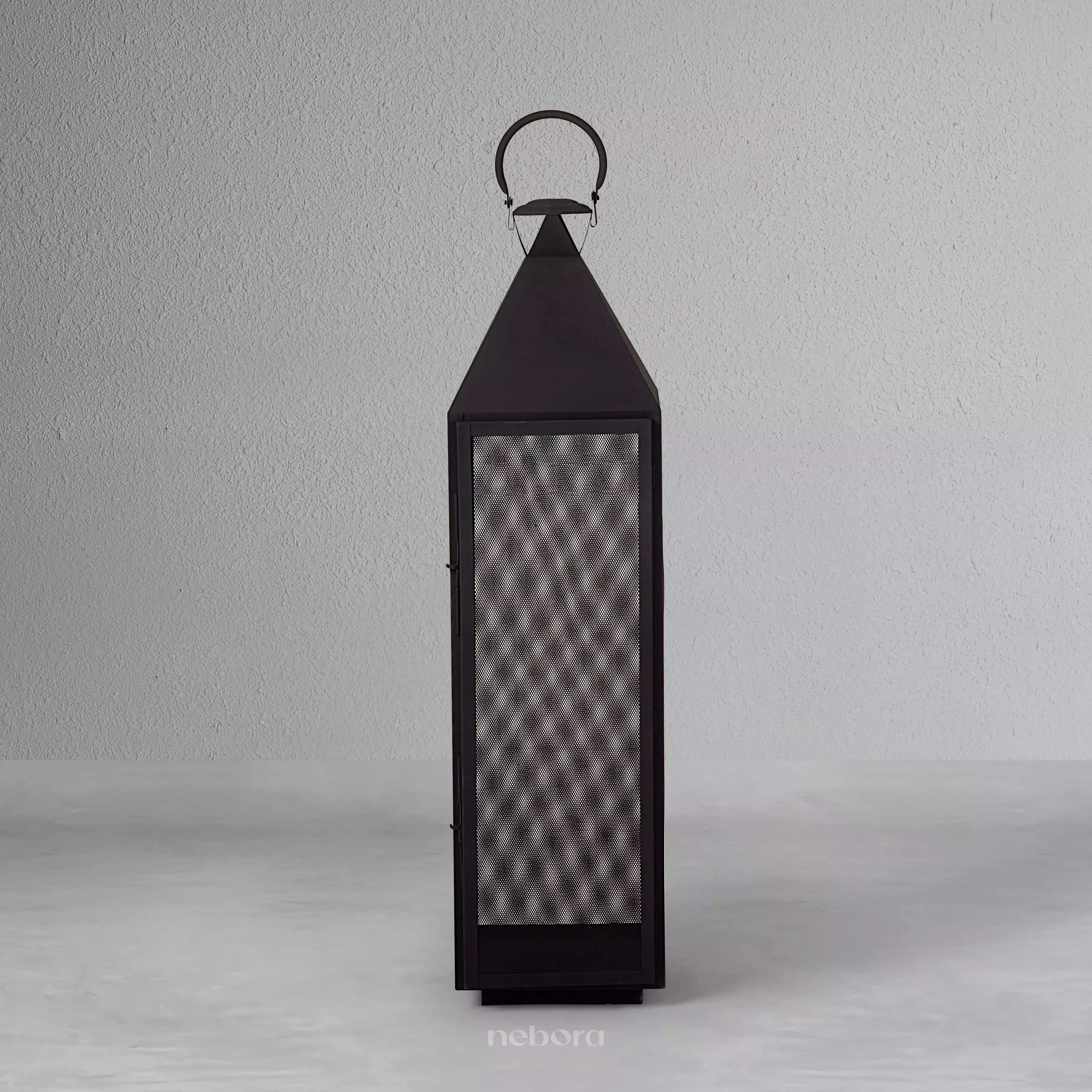 Black Mesh Lantern Small