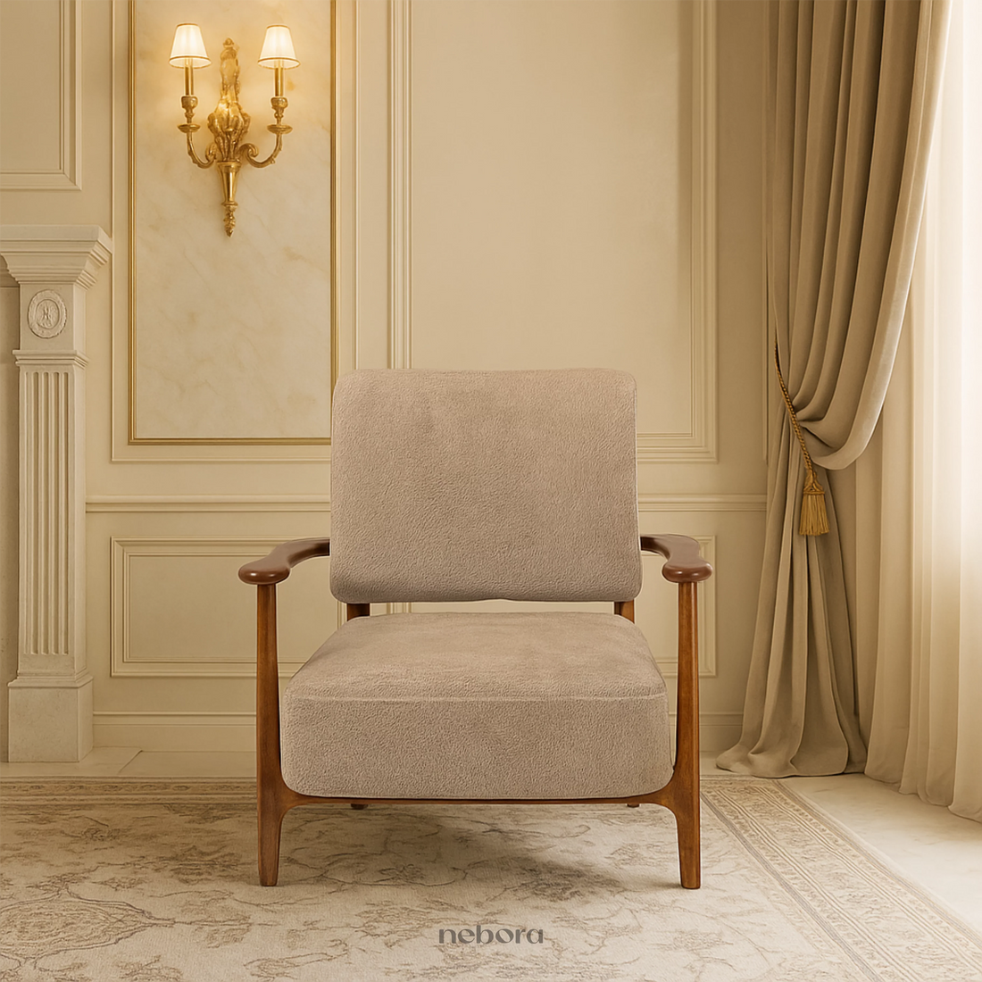 Milan Single Seater Sofa | Sofas - Nebora