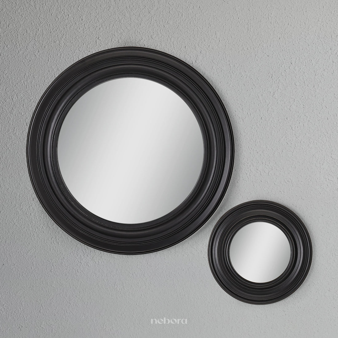 Solstice Mirrors Black Set/2