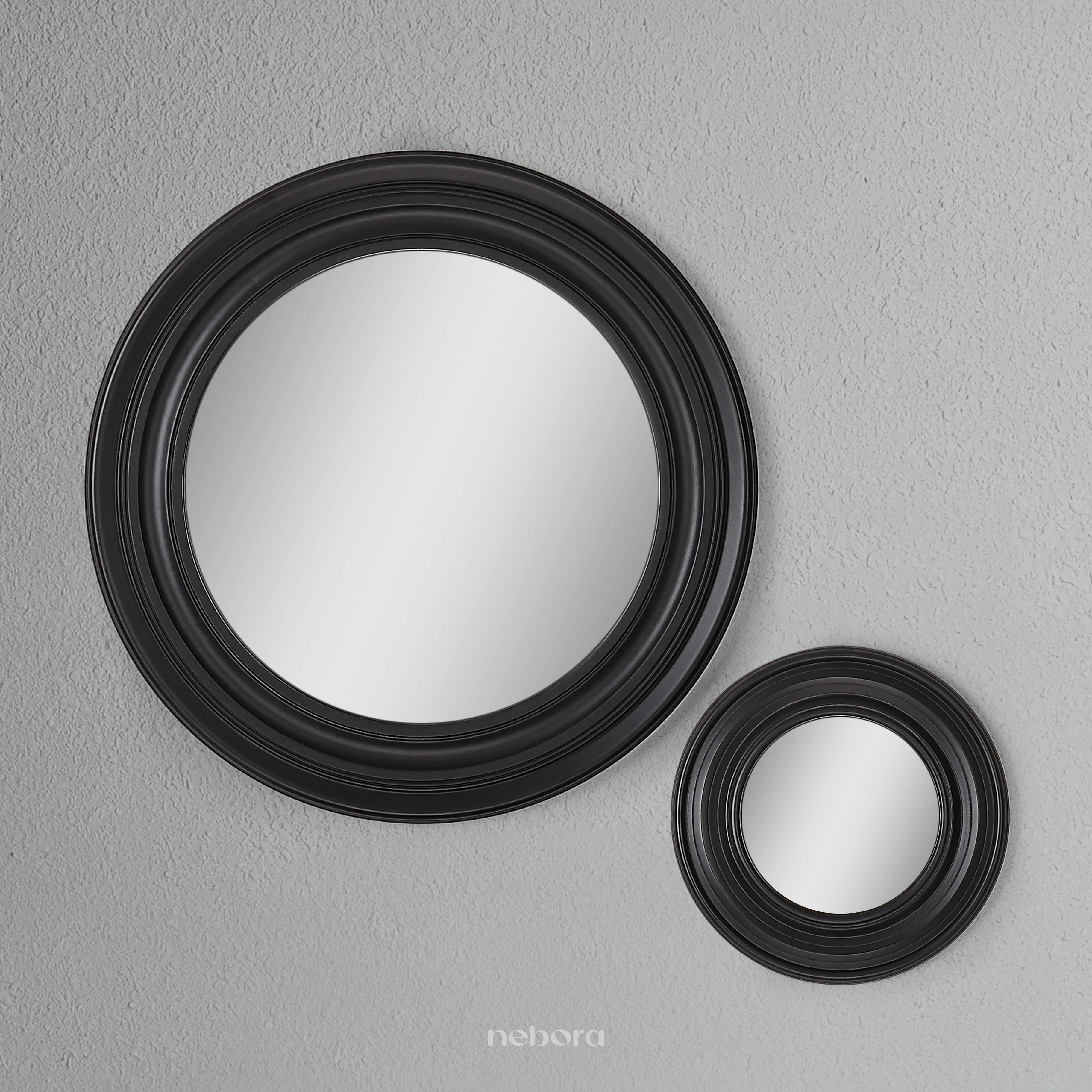 Solstice Mirrors Black Set/2