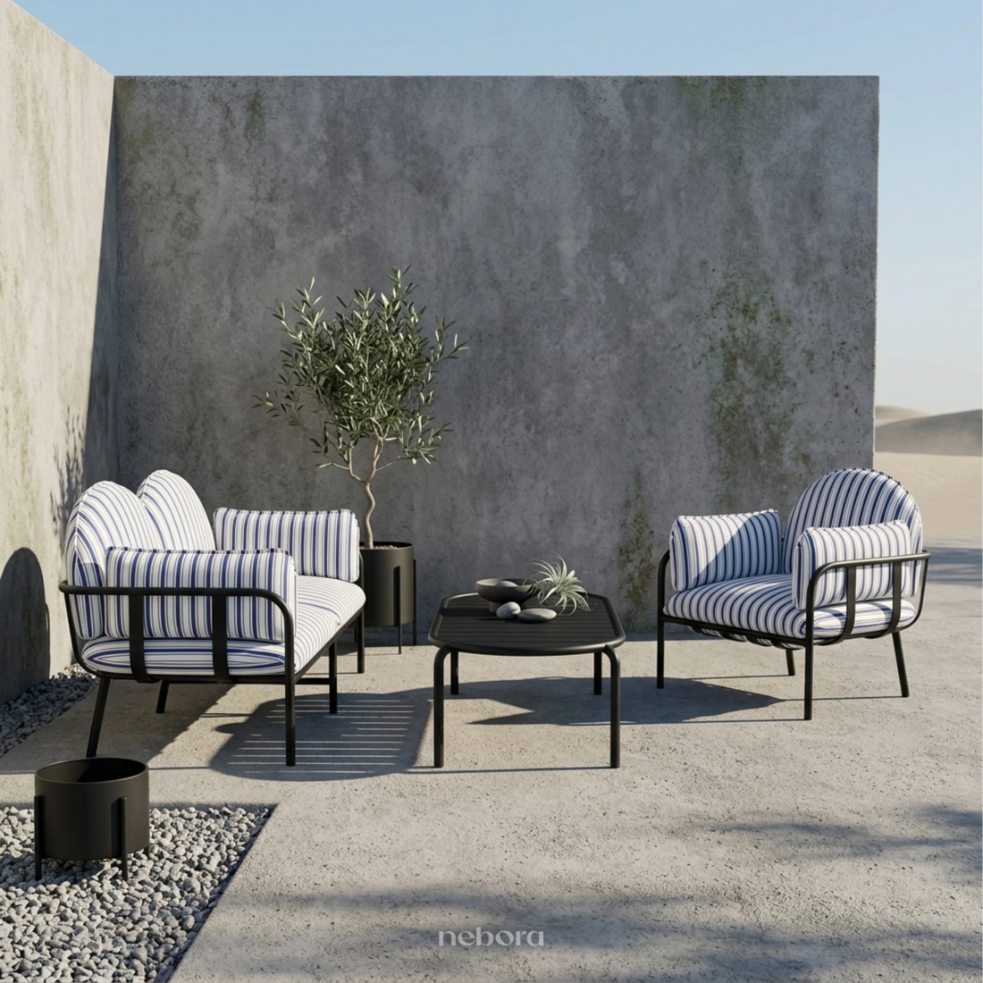 Como Outdoor 2 Seater Sofa | Sofas - Nebora