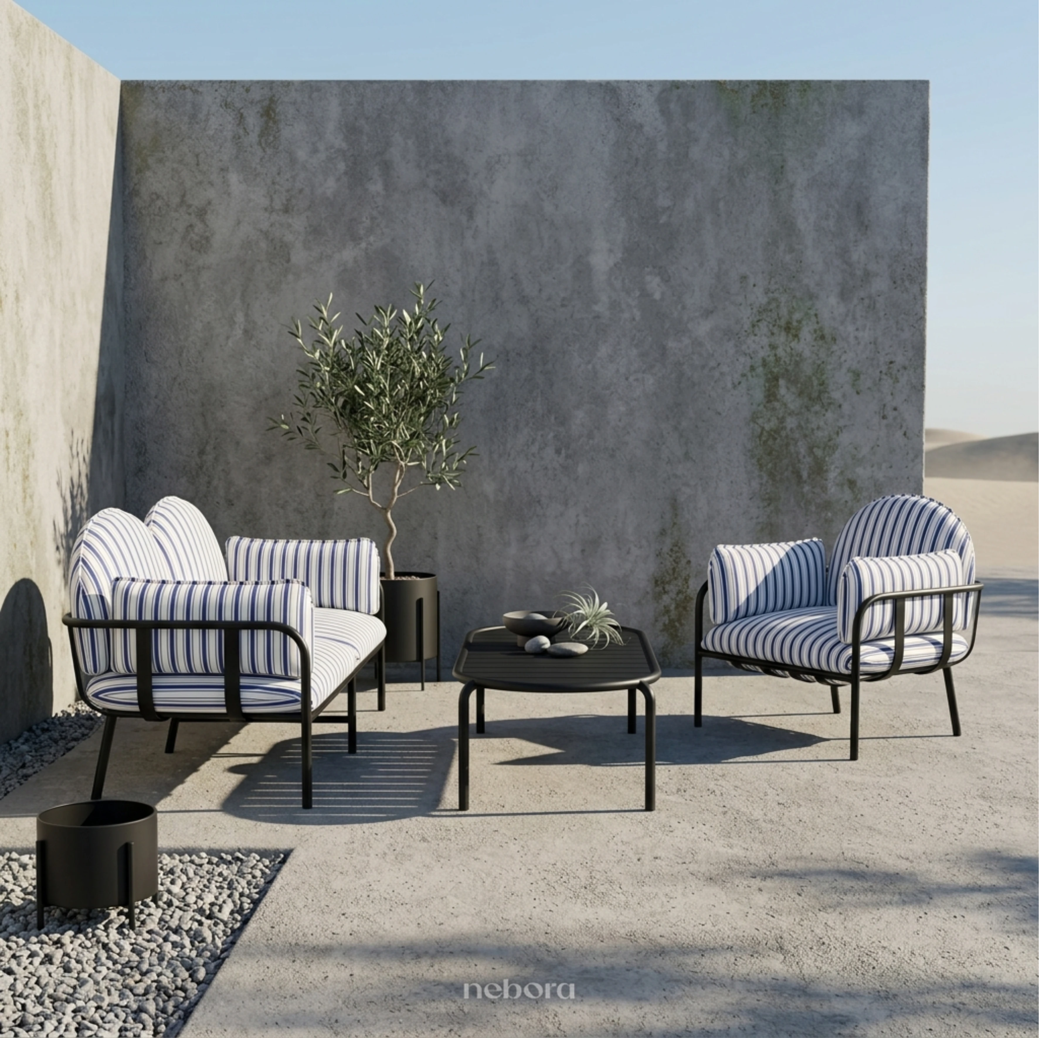 Como Outdoor 2 Seater Sofa | Sofas - Nebora