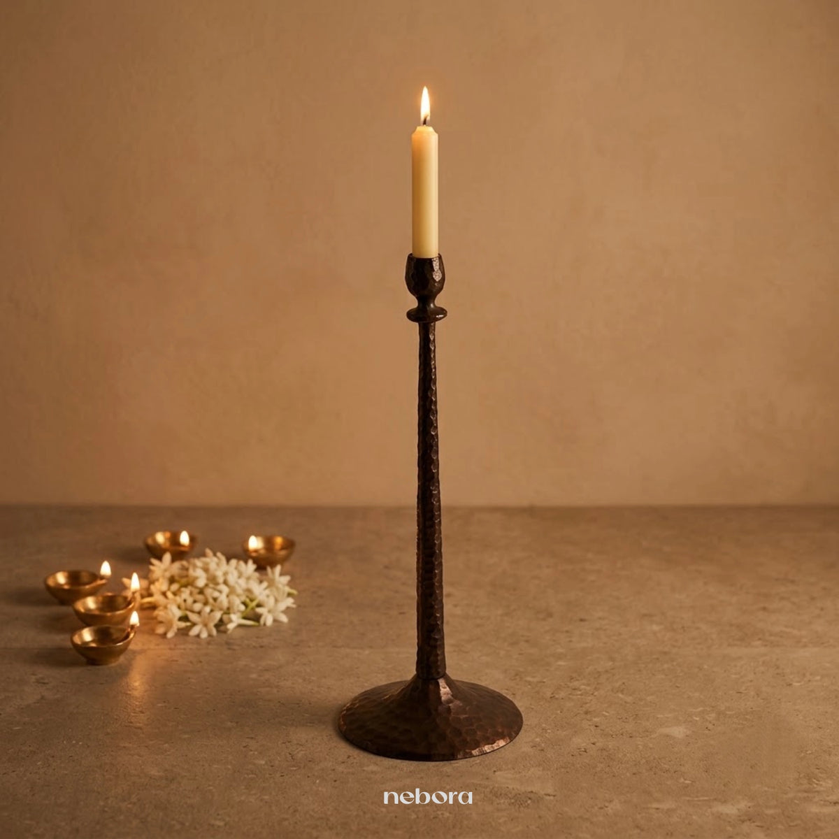 Monarch Candle Holder Large | Lanterns & Candle Holders - Nebora