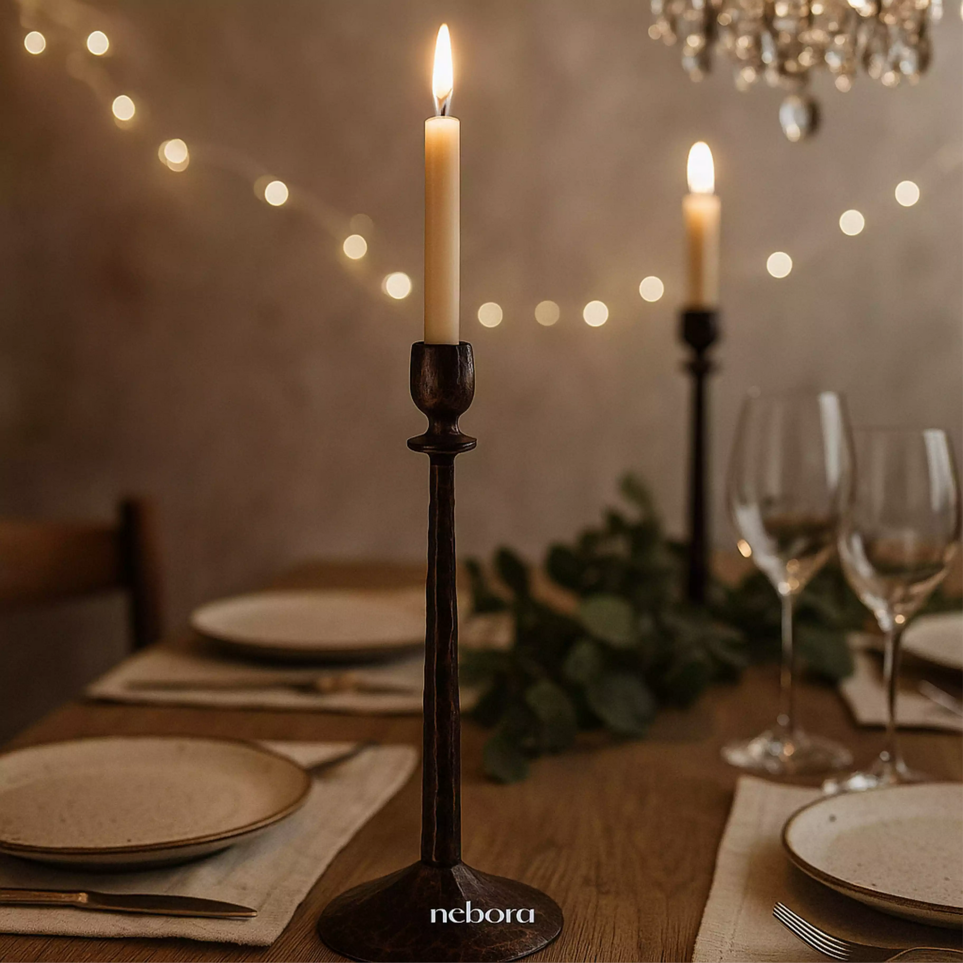 Monarch Candle Holder Large | Lanterns & Candle Holders - Nebora