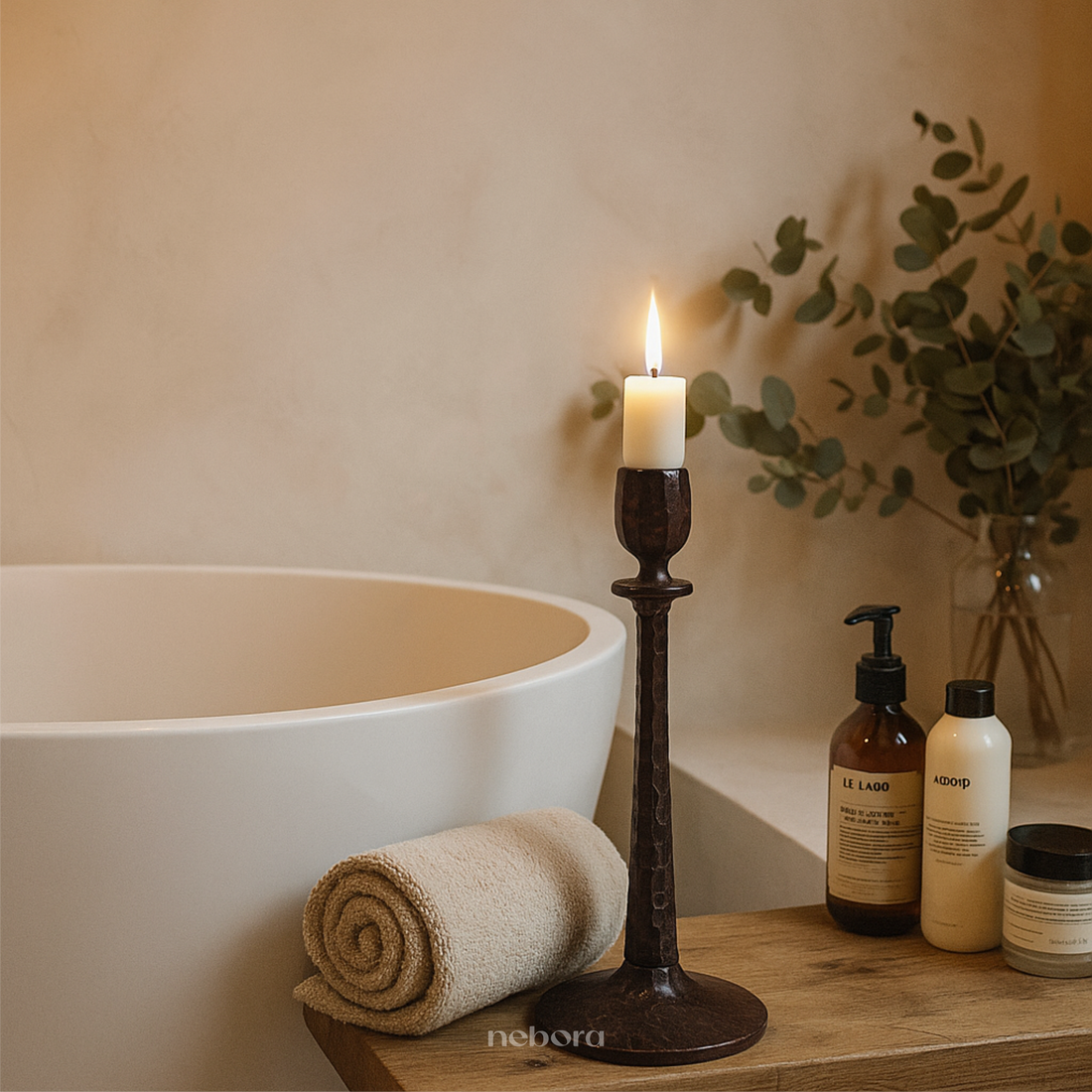 Monarch Candle Holder Small | Lanterns & Candle Holders - Nebora