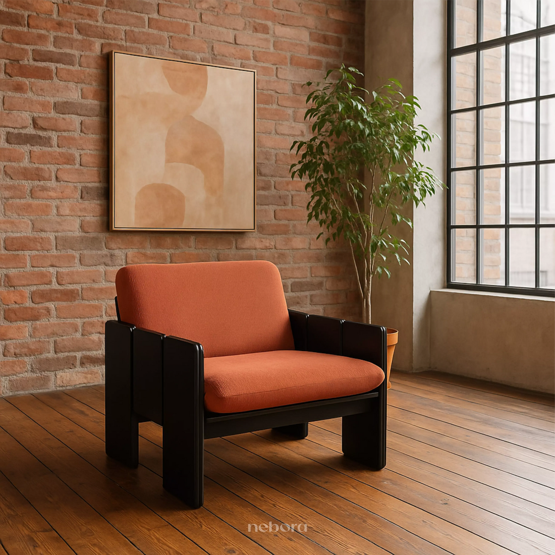Stretto Single Seater Sofa | Sofas - Nebora