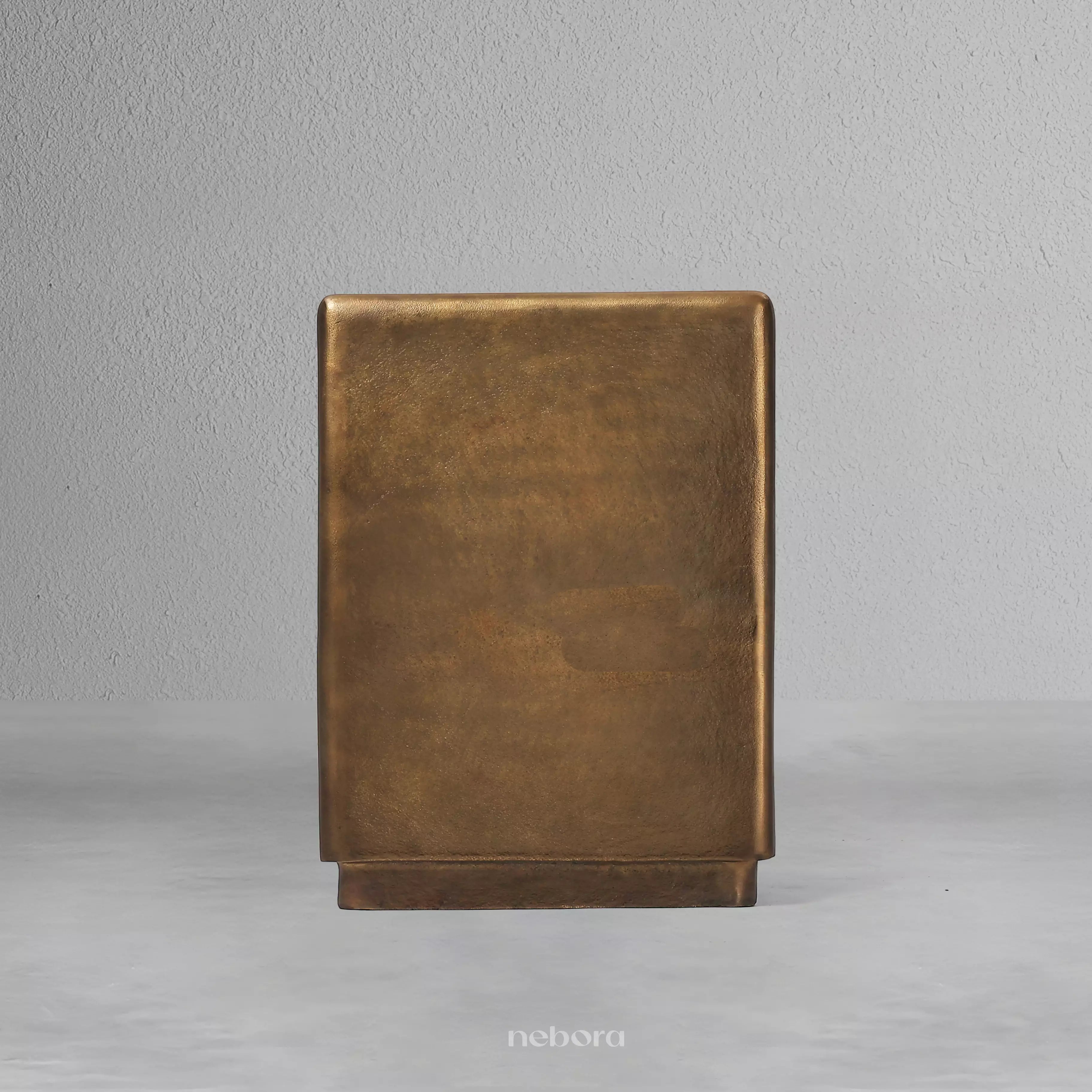 Forged Block Side Table