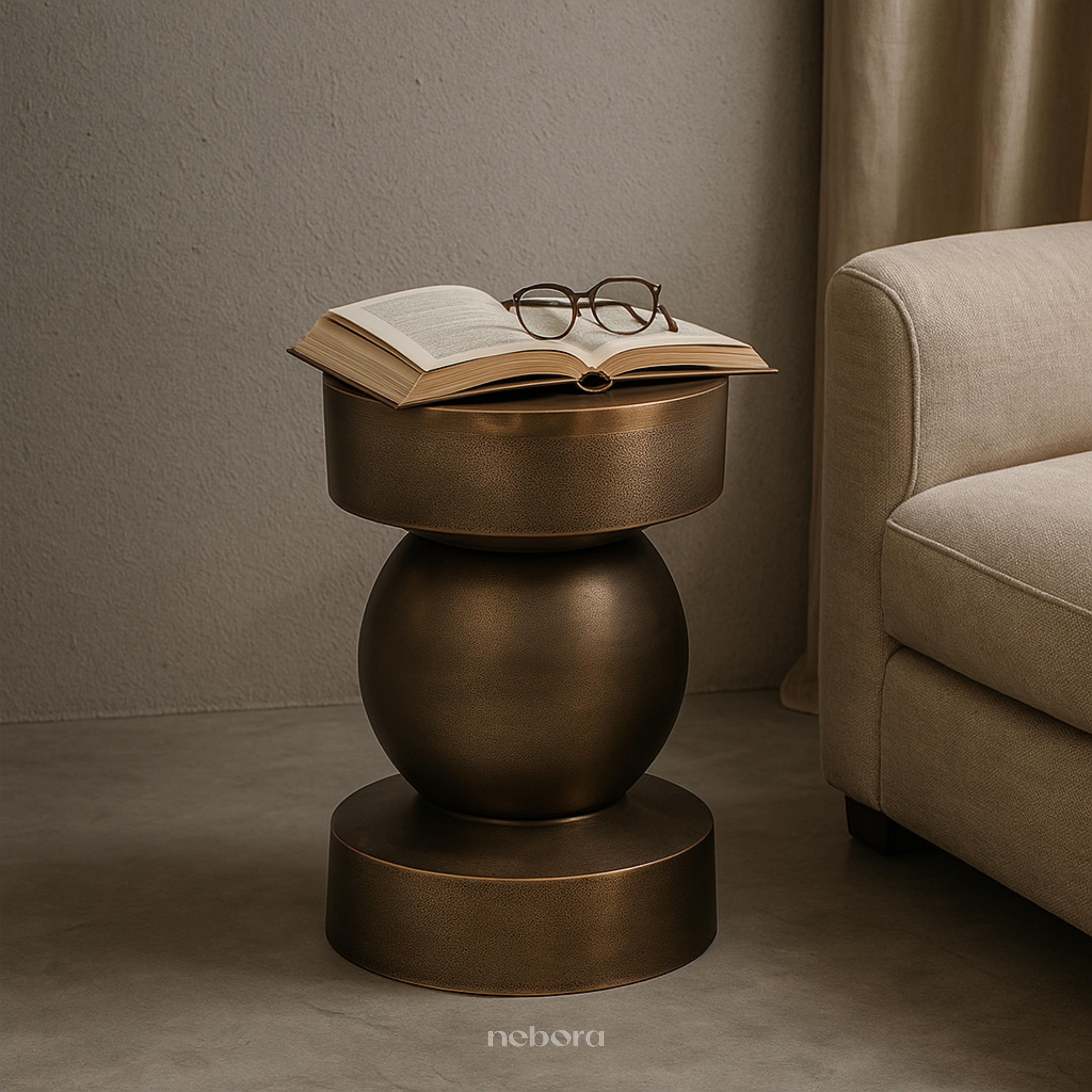 Kinetic Spindle Side Table