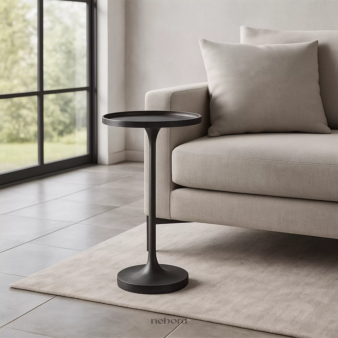 Oxidized Drink Table | Side Tables - Nebora