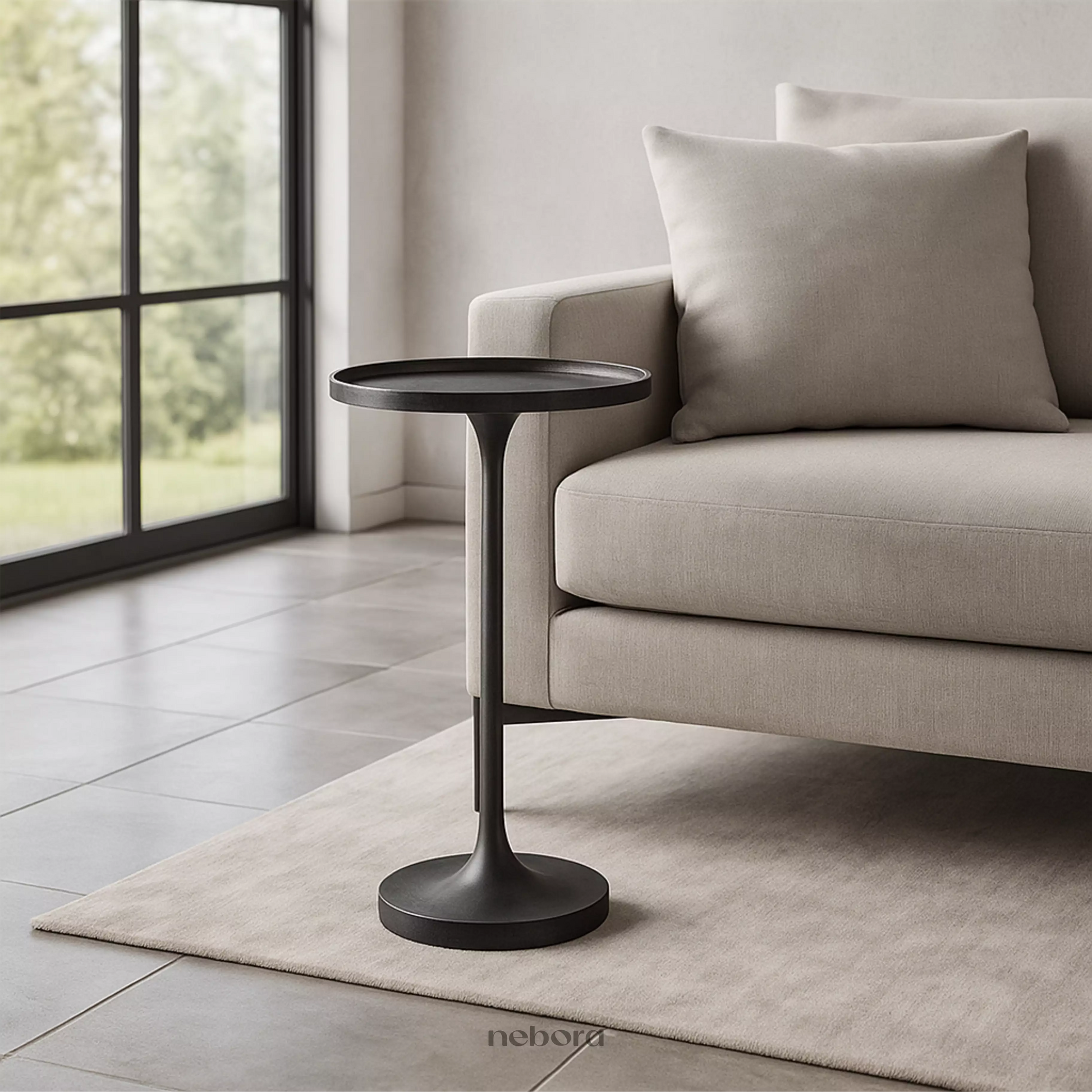 Oxidized Drink Table | Side Tables - Nebora