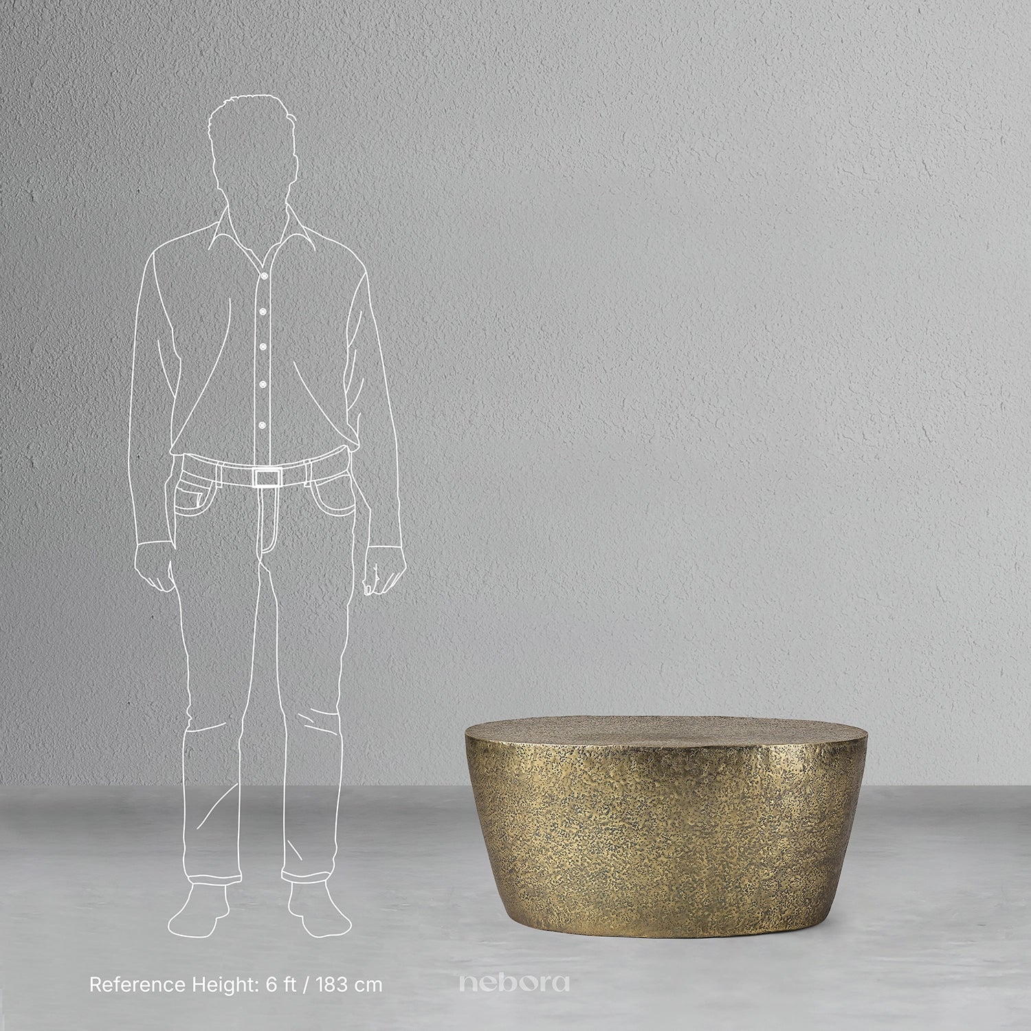 Grotto Drum Table | Coffee Tables - Nebora