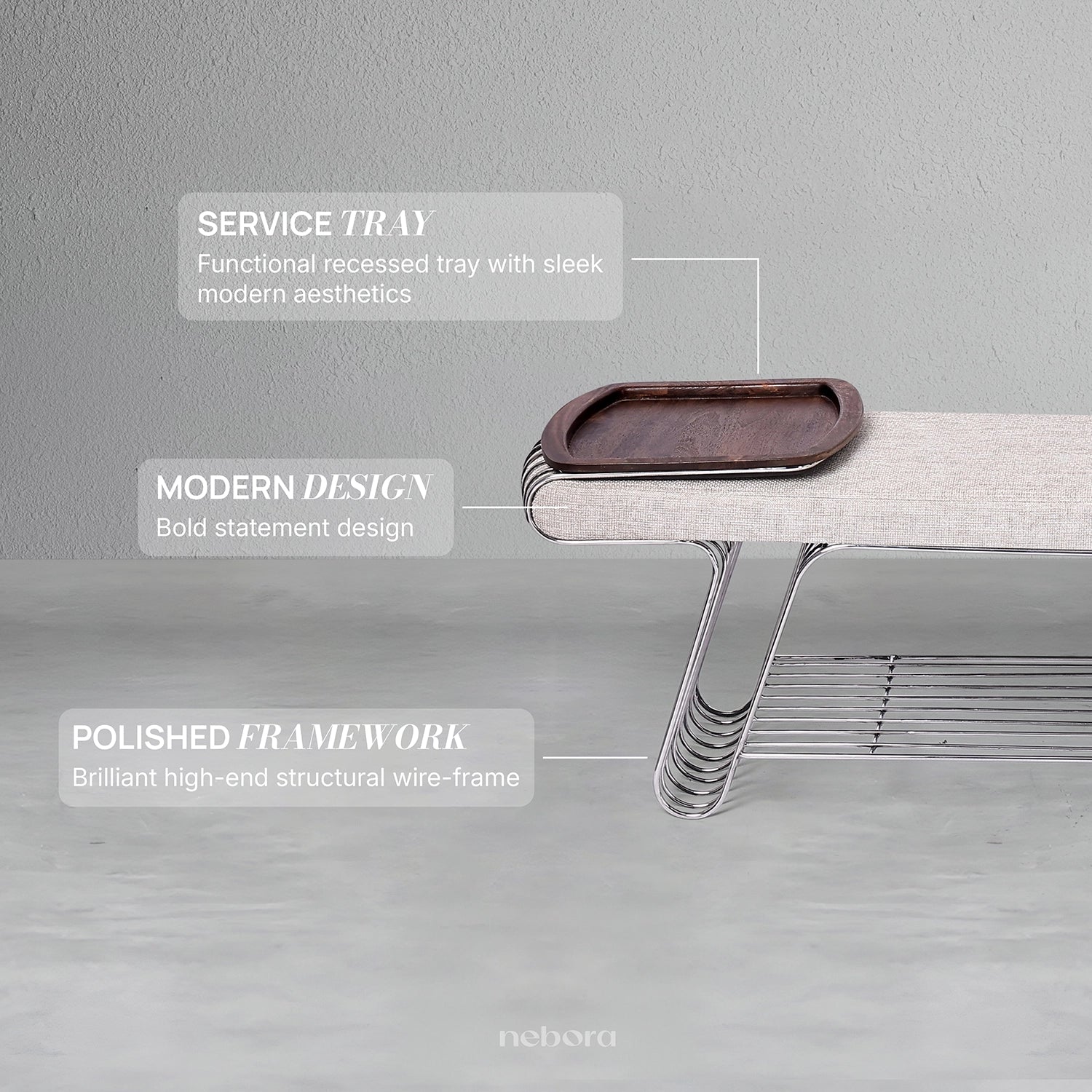 Axis Bench | Benches - Nebora