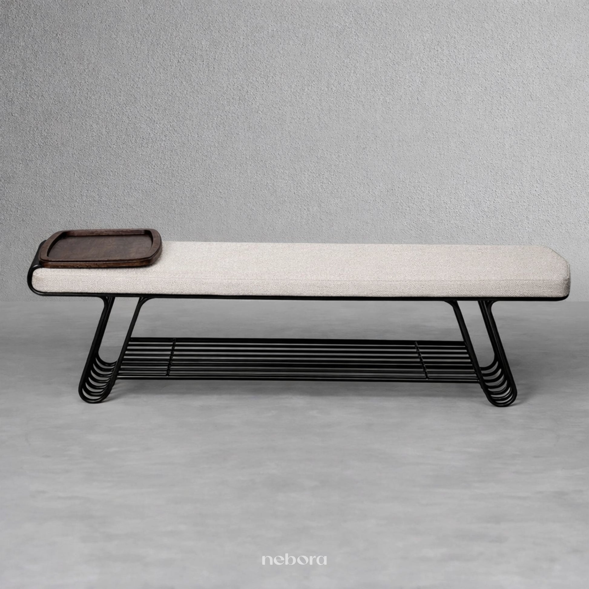 Axis Bench Black | Benches - Nebora
