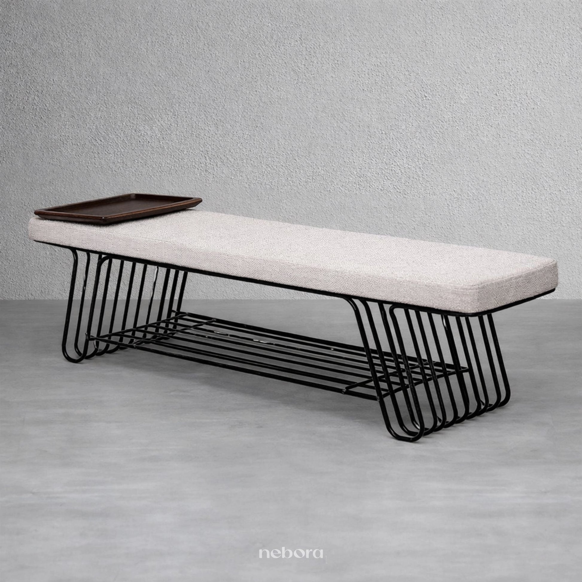 Axis Bench Black | Benches - Nebora