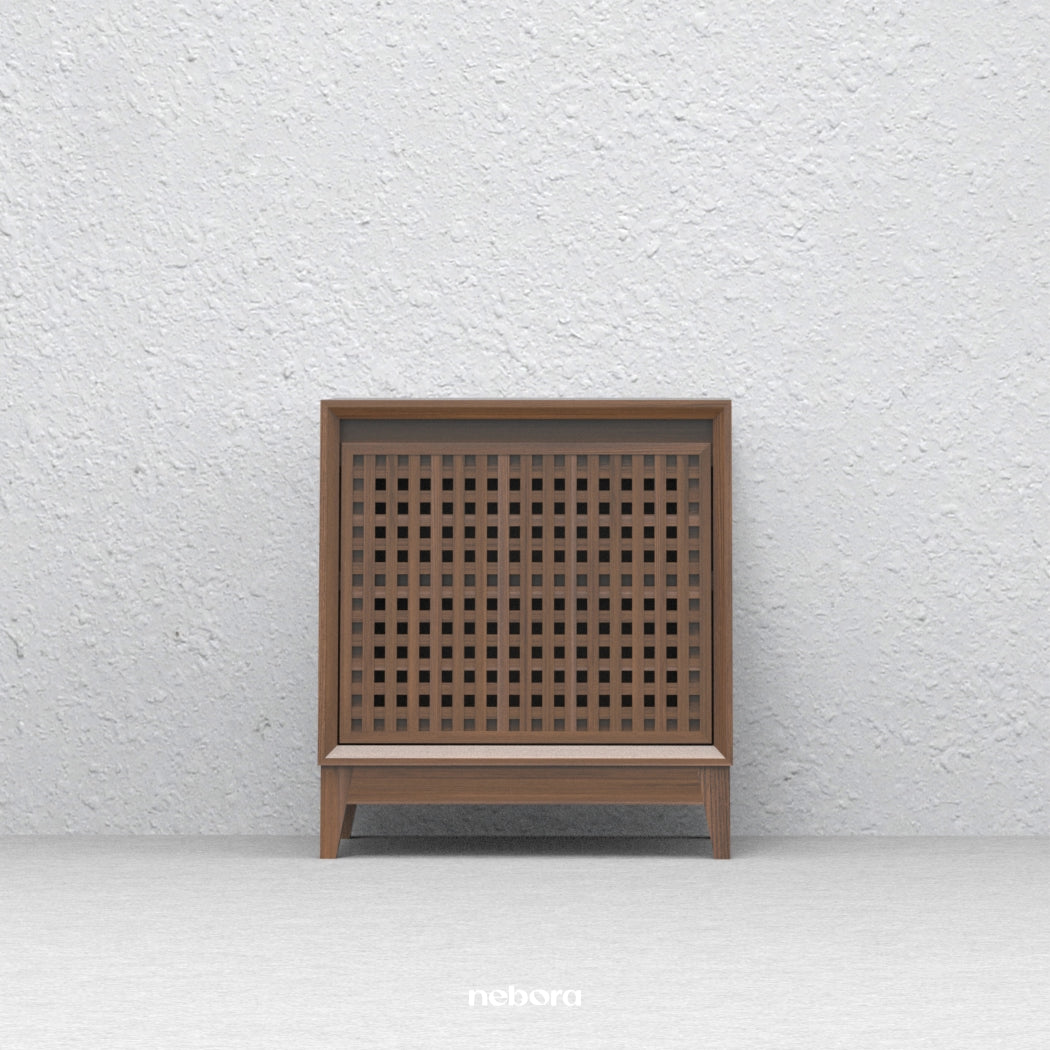 Lattice Nightstand | Bedside Tables - Nebora