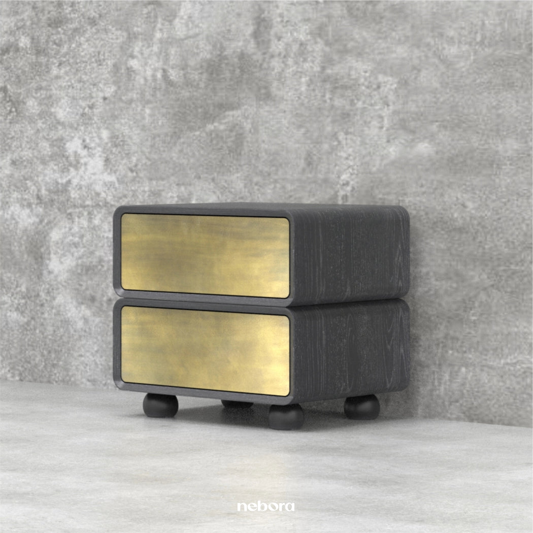 Bron Night Stand | Bedside Tables - Nebora