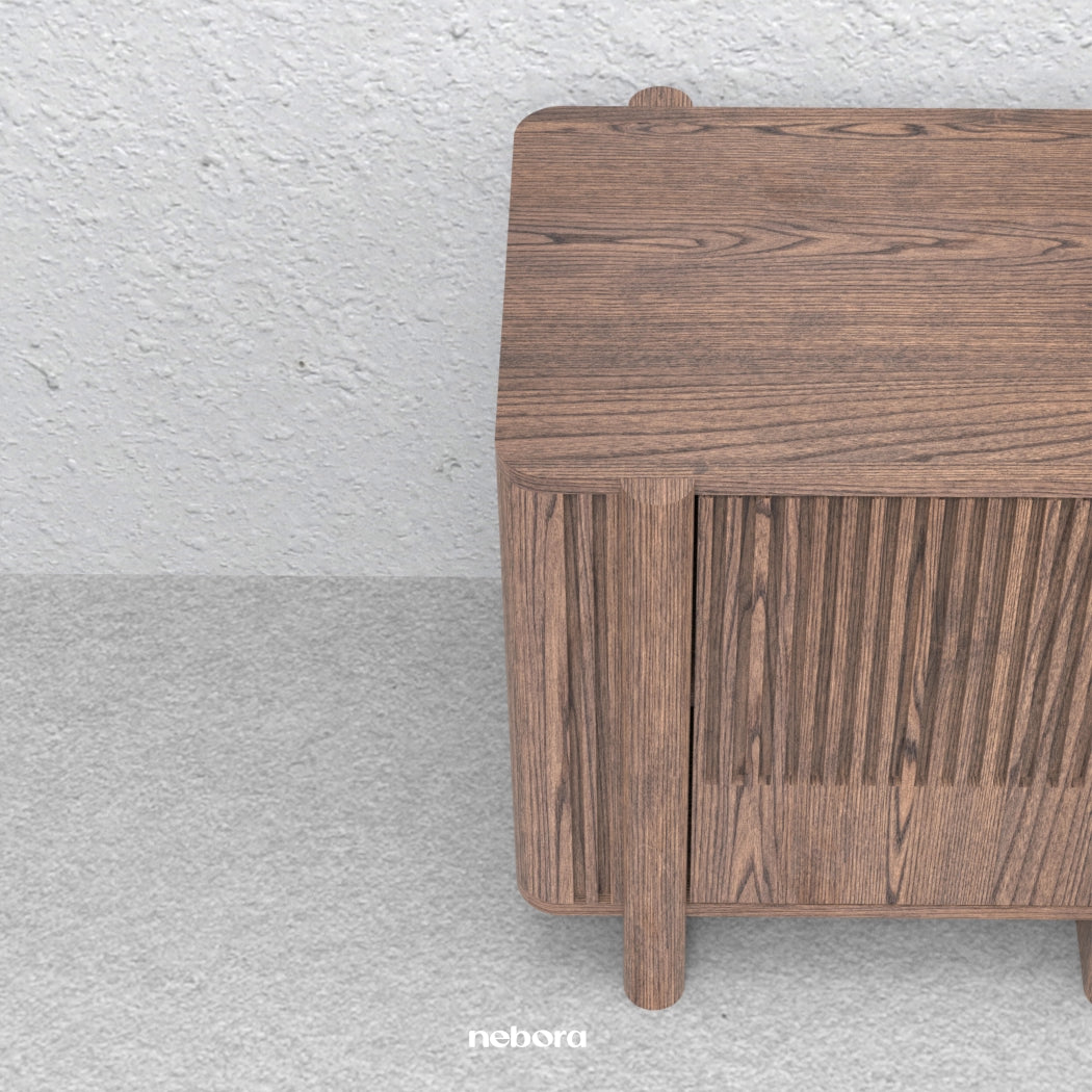 Stria Night Stand | Bedside Tables - Nebora