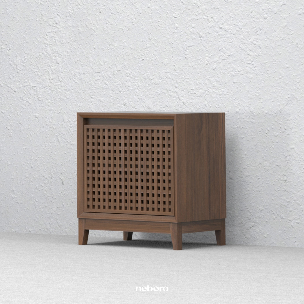 Lattice Nightstand | Bedside Tables - Nebora