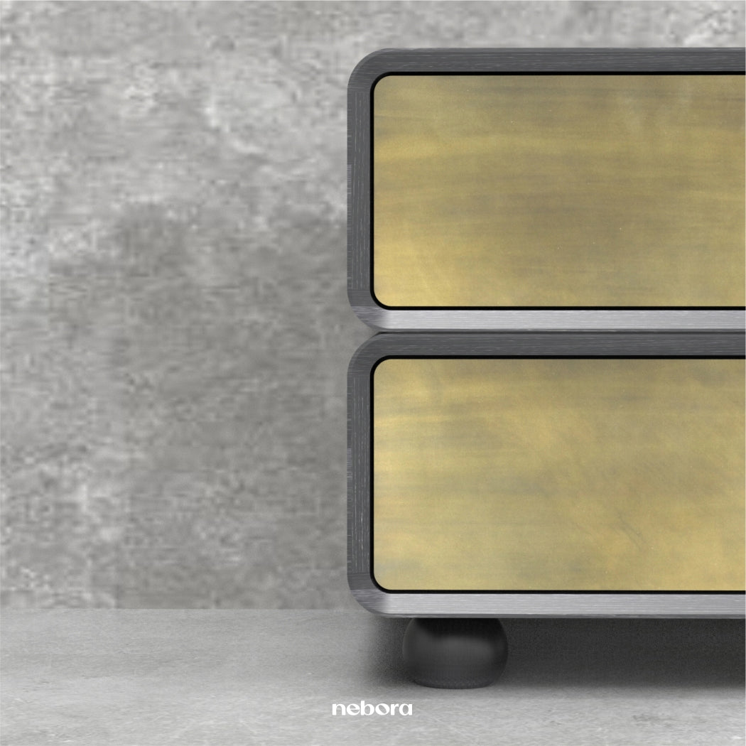 Bron Night Stand | Bedside Tables - Nebora