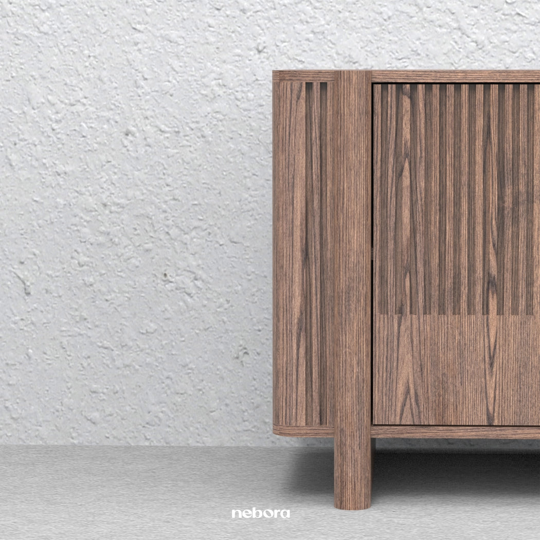 Stria Night Stand | Bedside Tables - Nebora