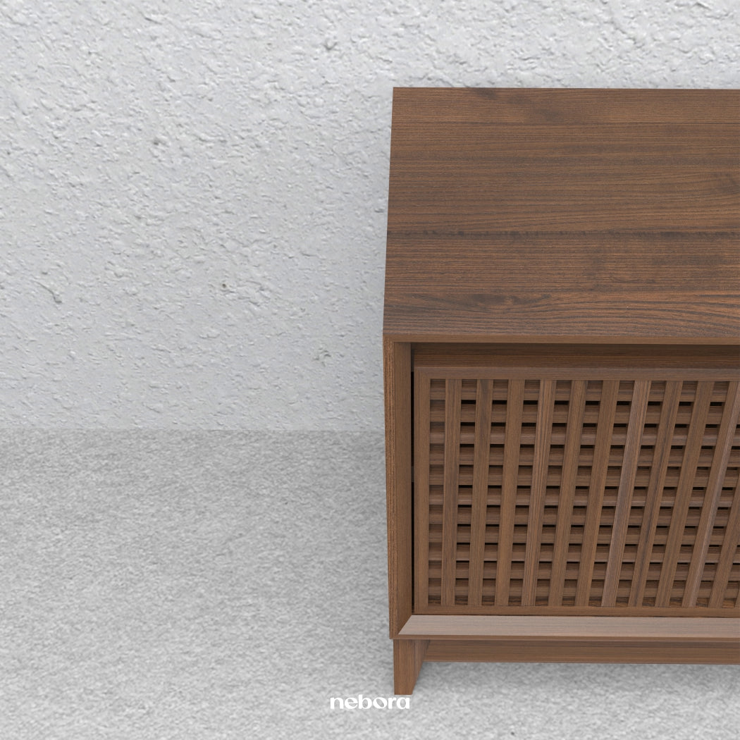 Lattice Nightstand | Bedside Tables - Nebora