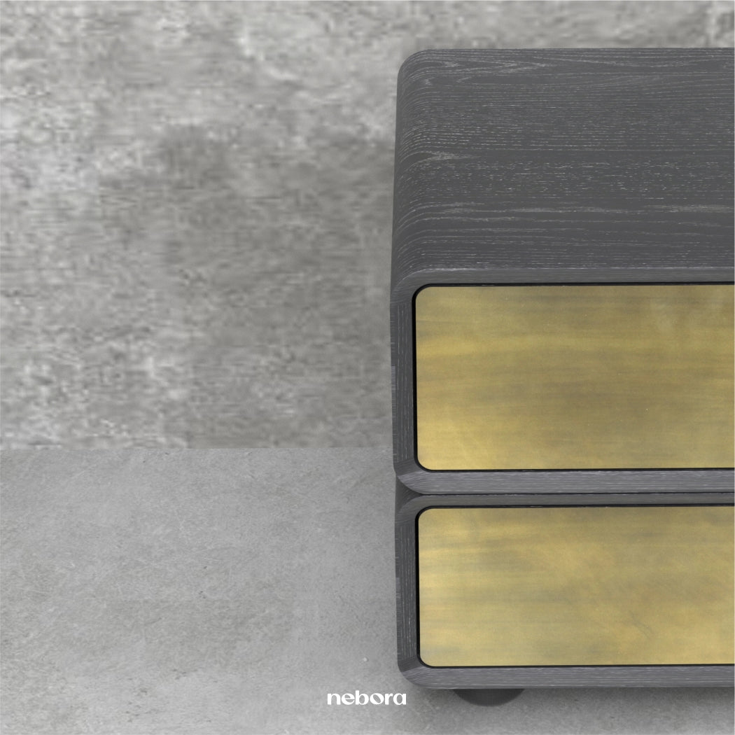 Bron Night Stand | Bedside Tables - Nebora
