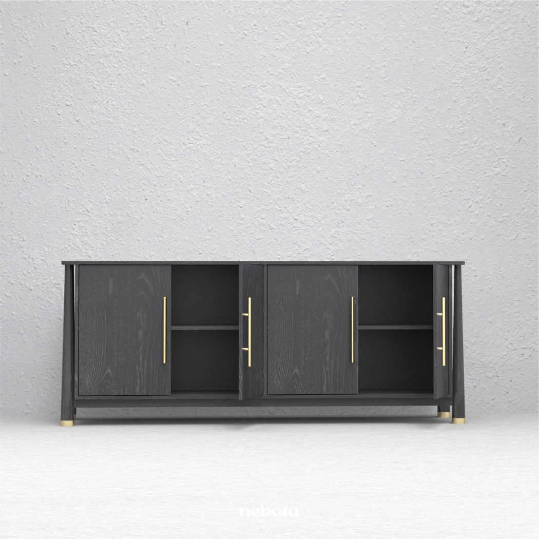 Noir Curator Sideboard | Side Boards - Nebora