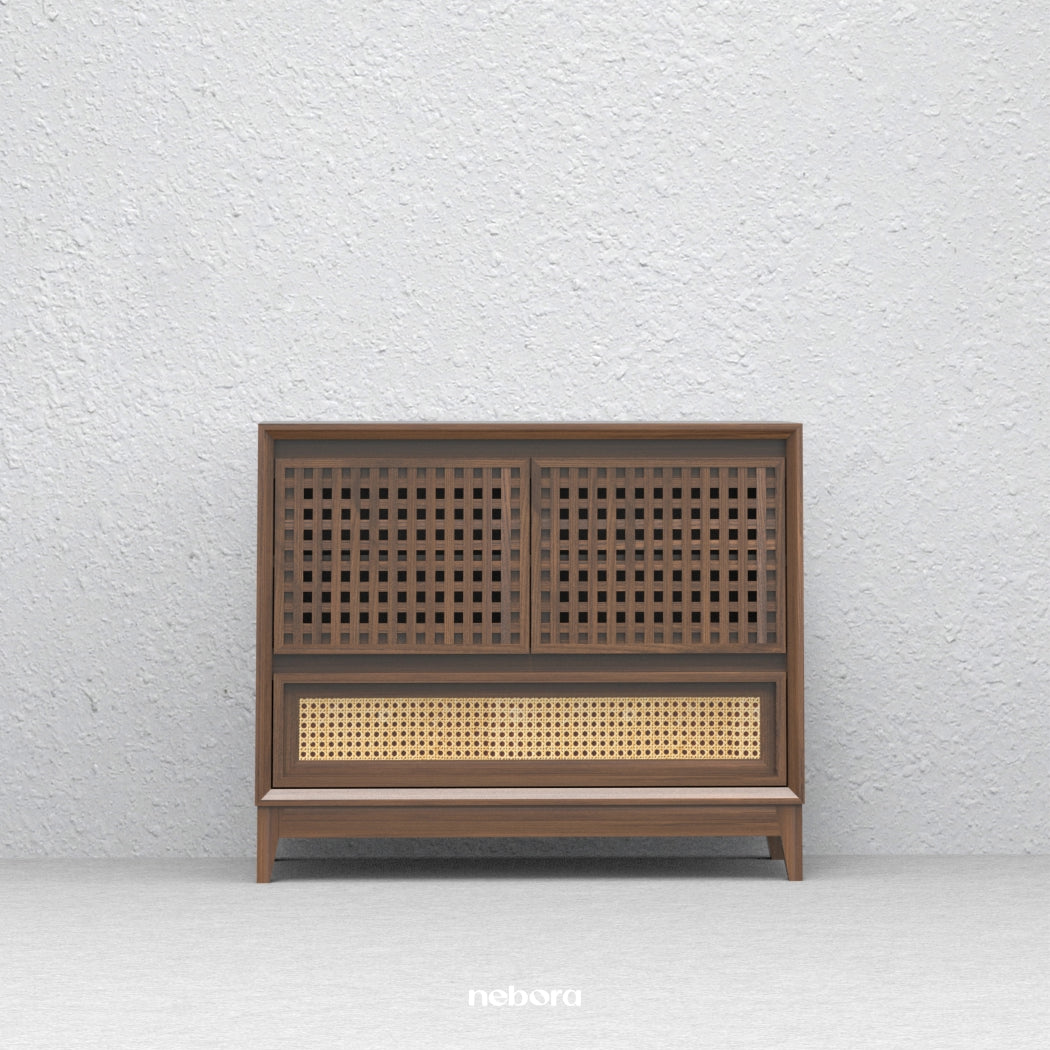 Lattice Small Chest Console | Chest Consoles - Nebora