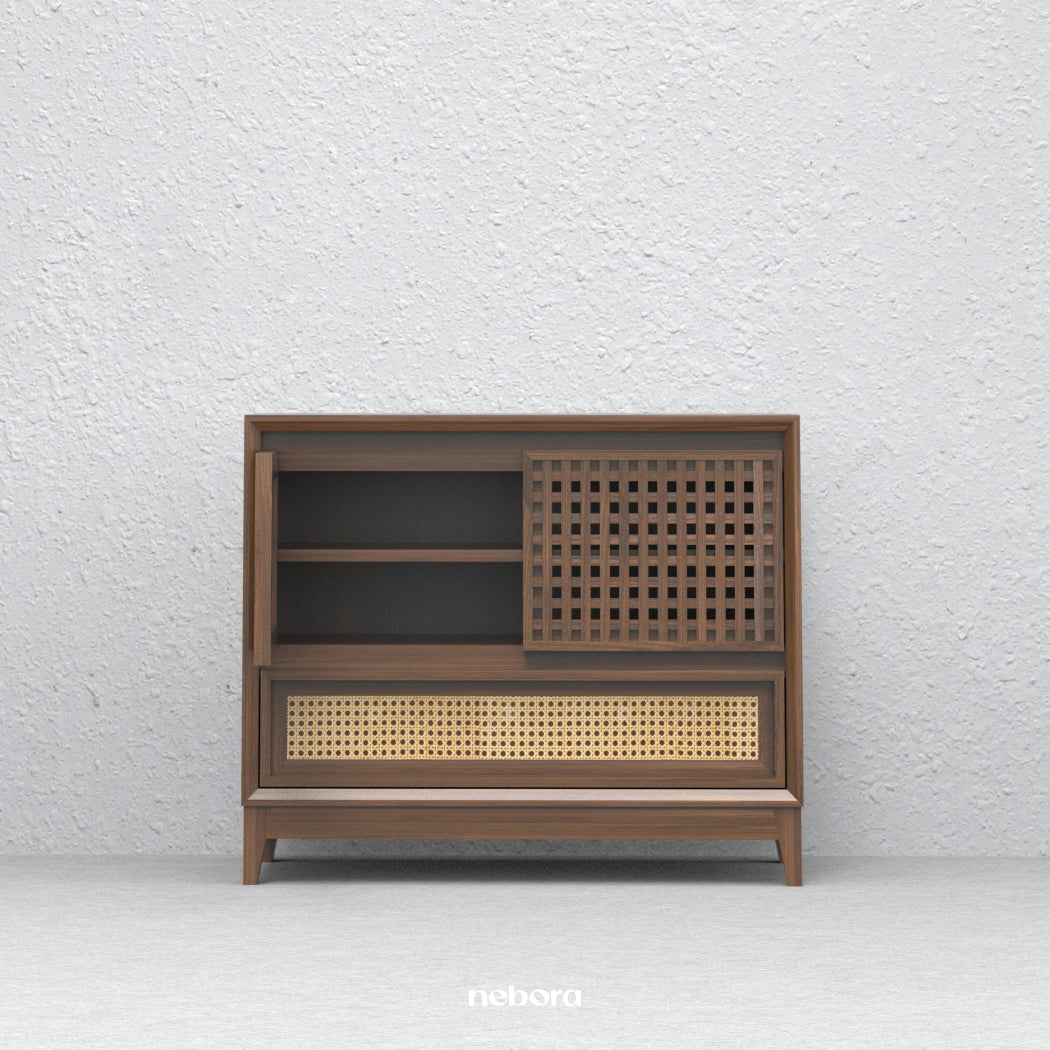 Lattice Small Chest Console | Chest Consoles - Nebora