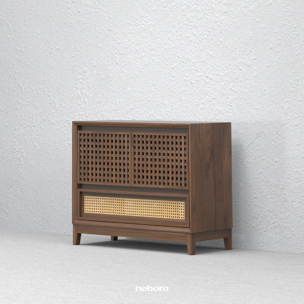 Lattice Small Chest Console | Chest Consoles - Nebora
