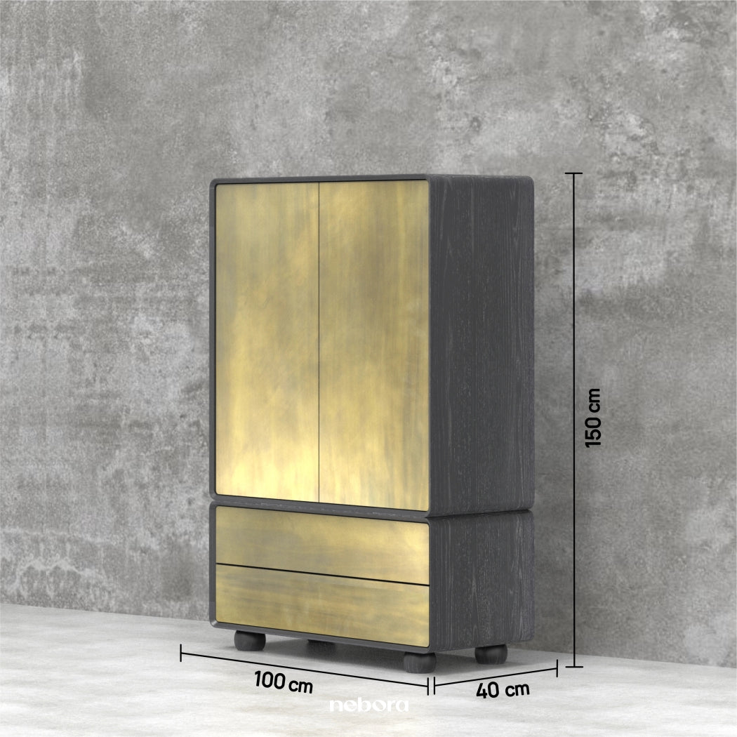 Bron Storage Console | Chest Consoles - Nebora