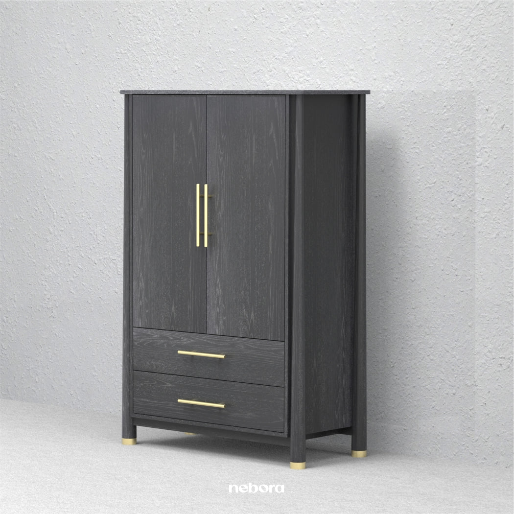 Noir Curator Cabinet | Cabinets - Nebora
