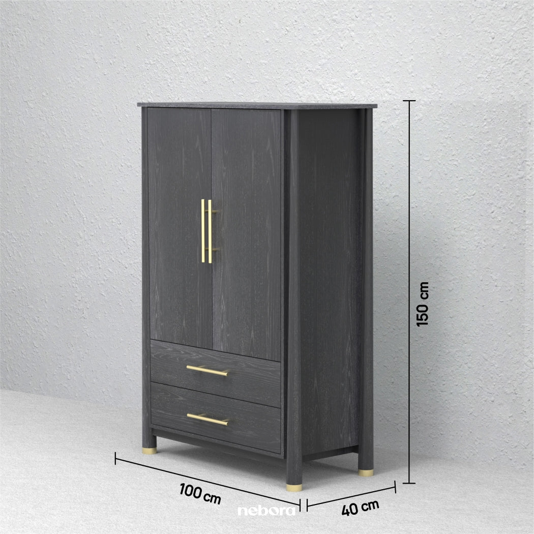 Noir Curator Cabinet | Cabinets - Nebora